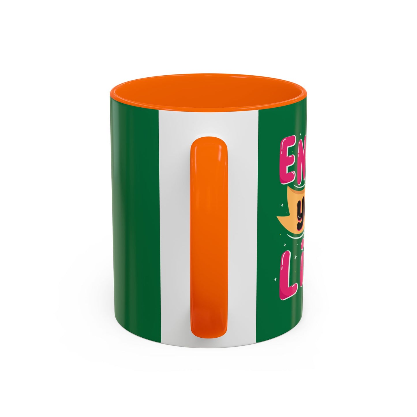 Enjoy Your Life Accent Coffee Mug (11, 15oz)