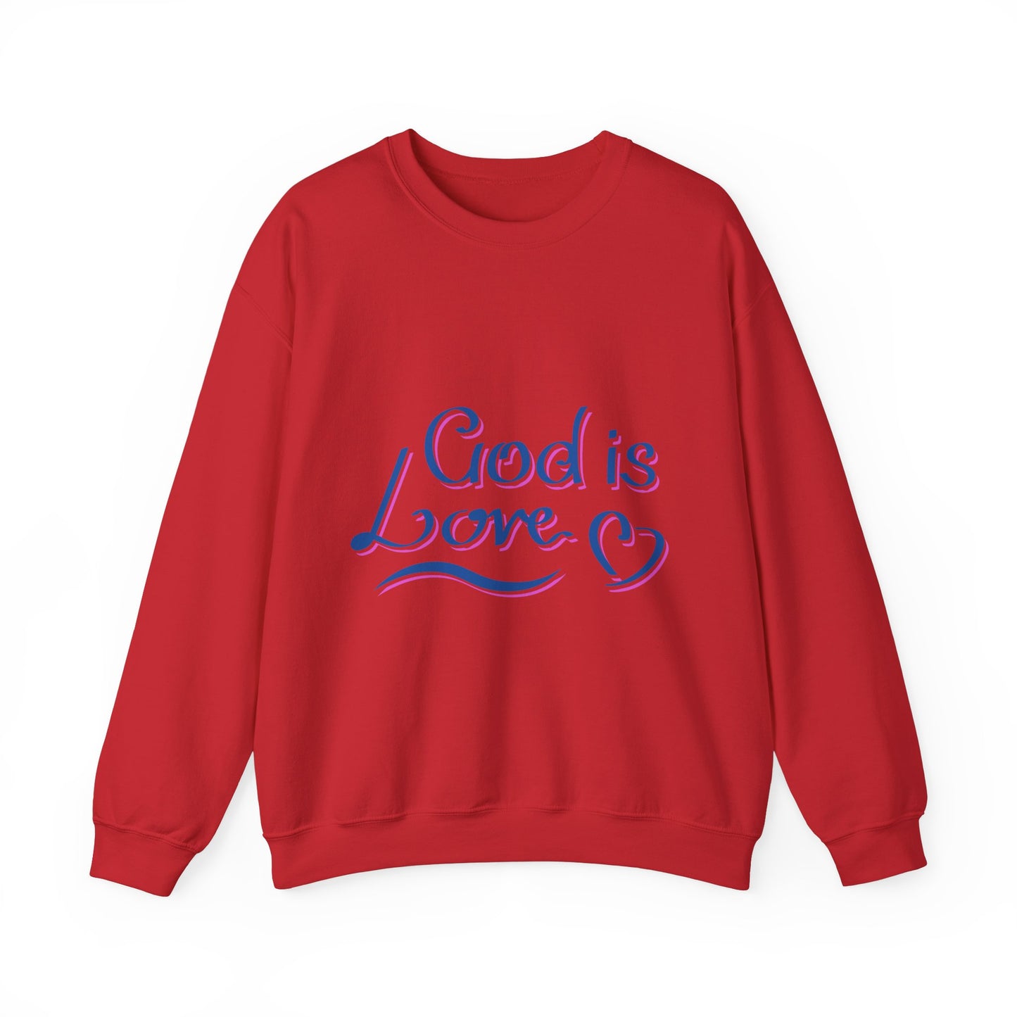 God Is Love Unisex Heavy Blend™ Crewneck Sweatshirt