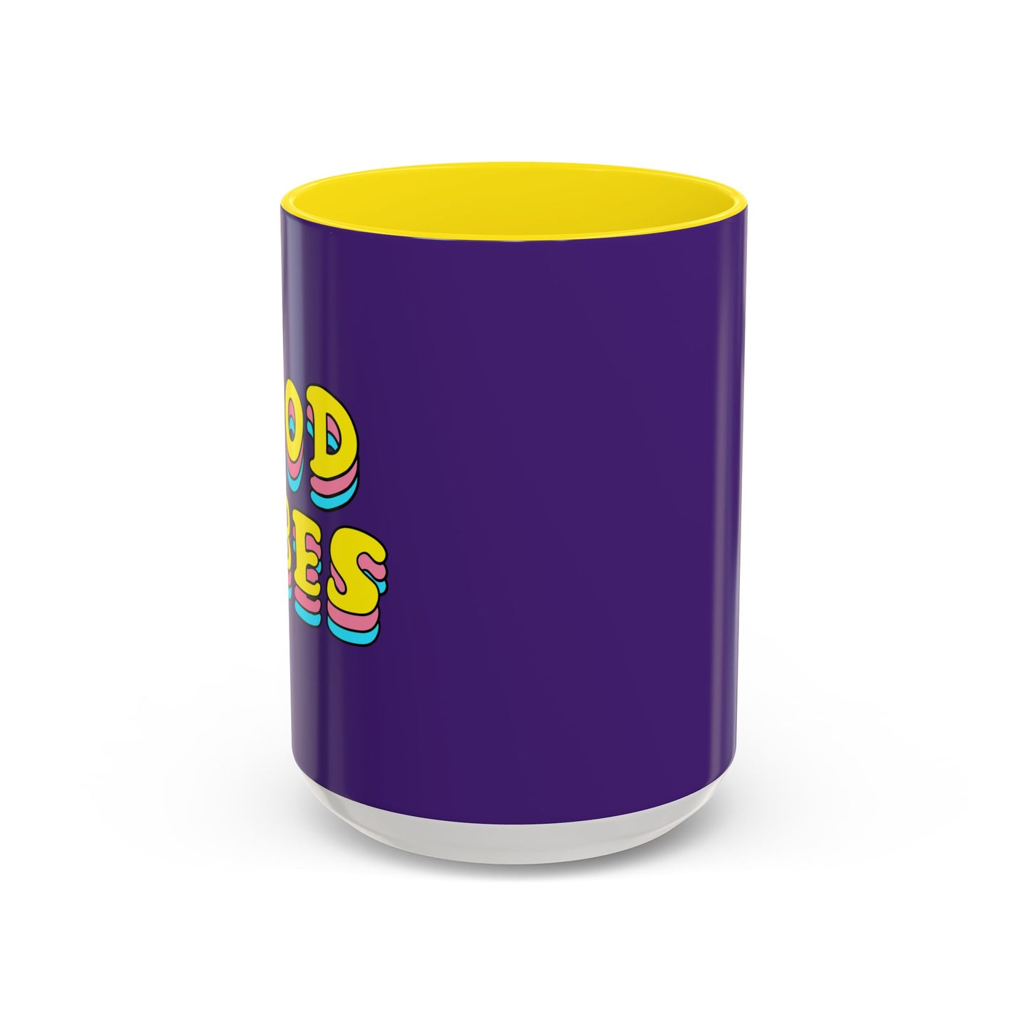 Good Vibes Accent Coffee Mug (11, 15oz)