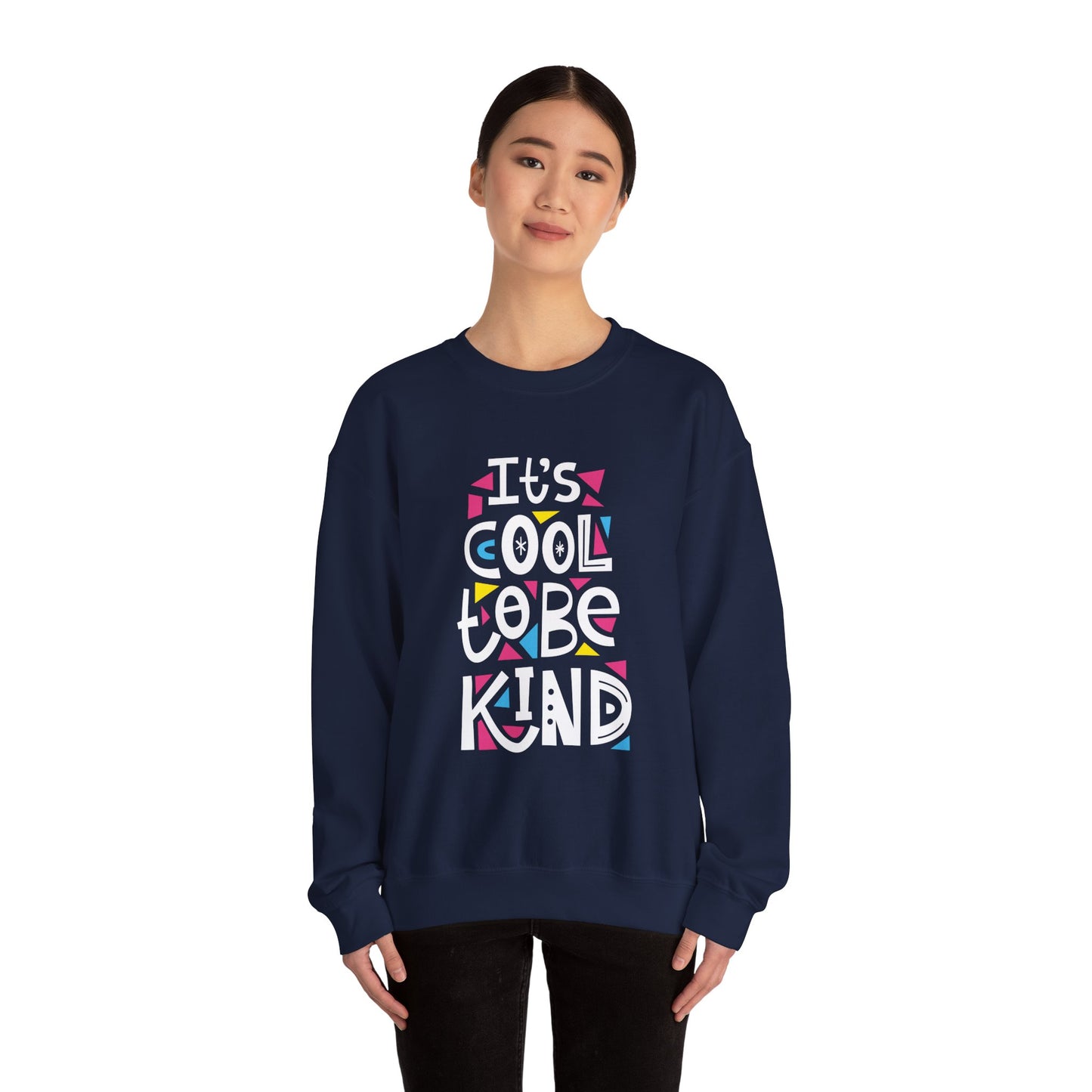 It's Cool To Be Kind Unisex Heavy Blend™ Crewneck Sweatshirt