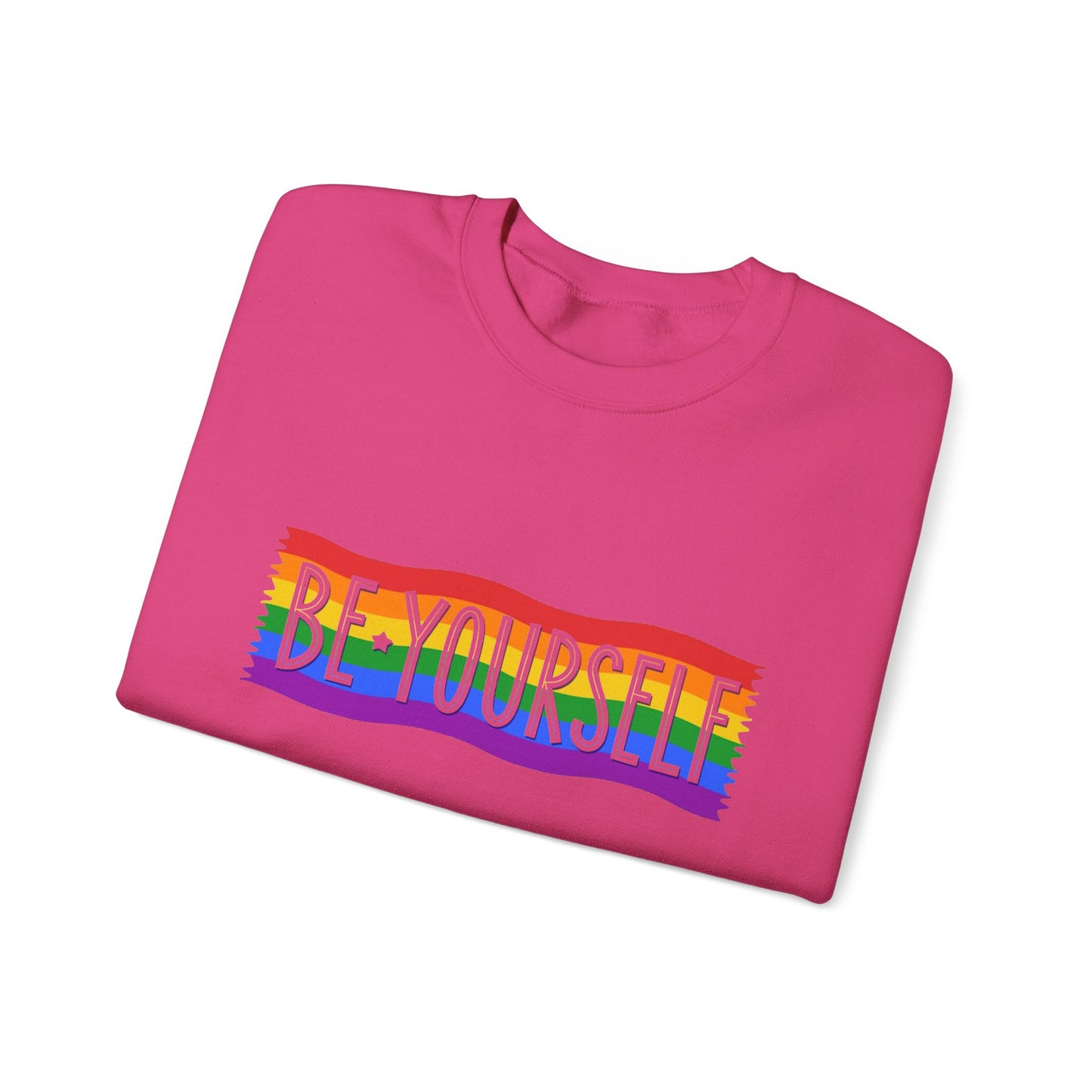 Be Yourself Unisex Heavy Blend™ Crewneck Sweatshirt