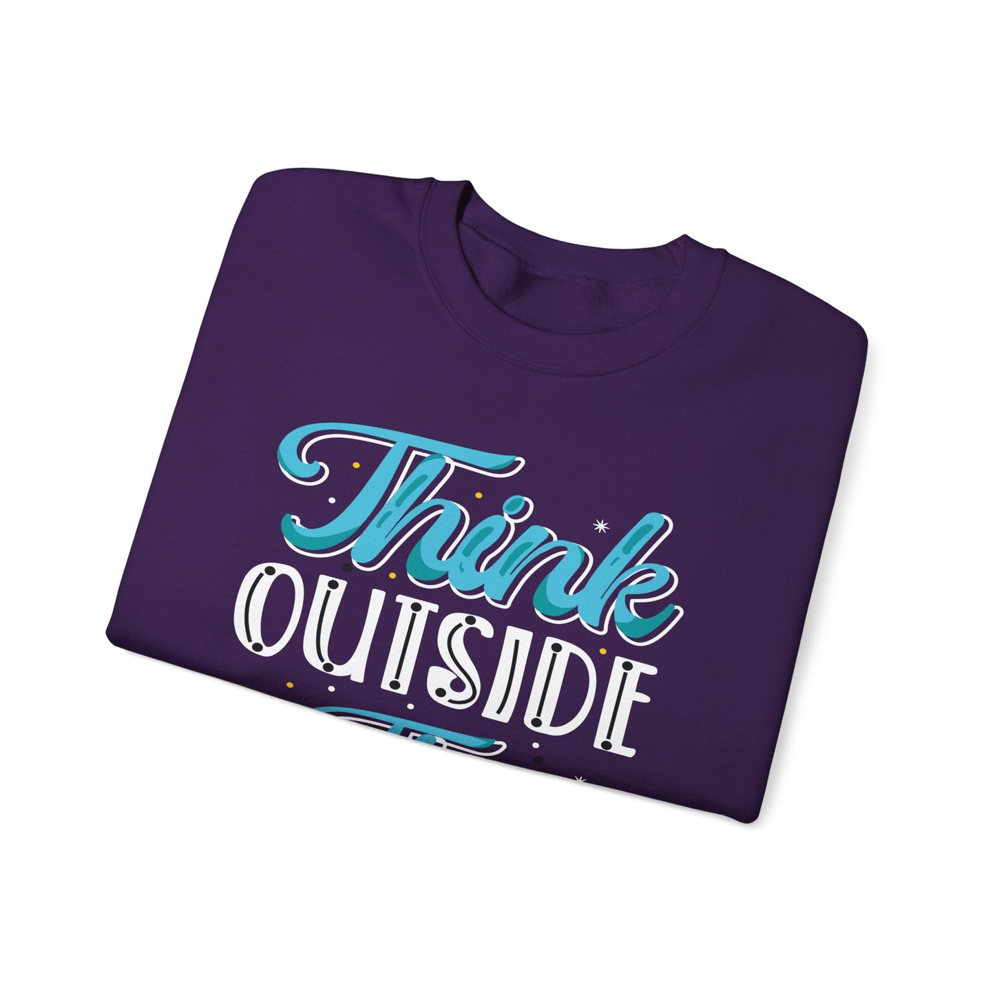 Think Outside The Box Unisex Heavy Blend™ Crewneck Sweatshirt