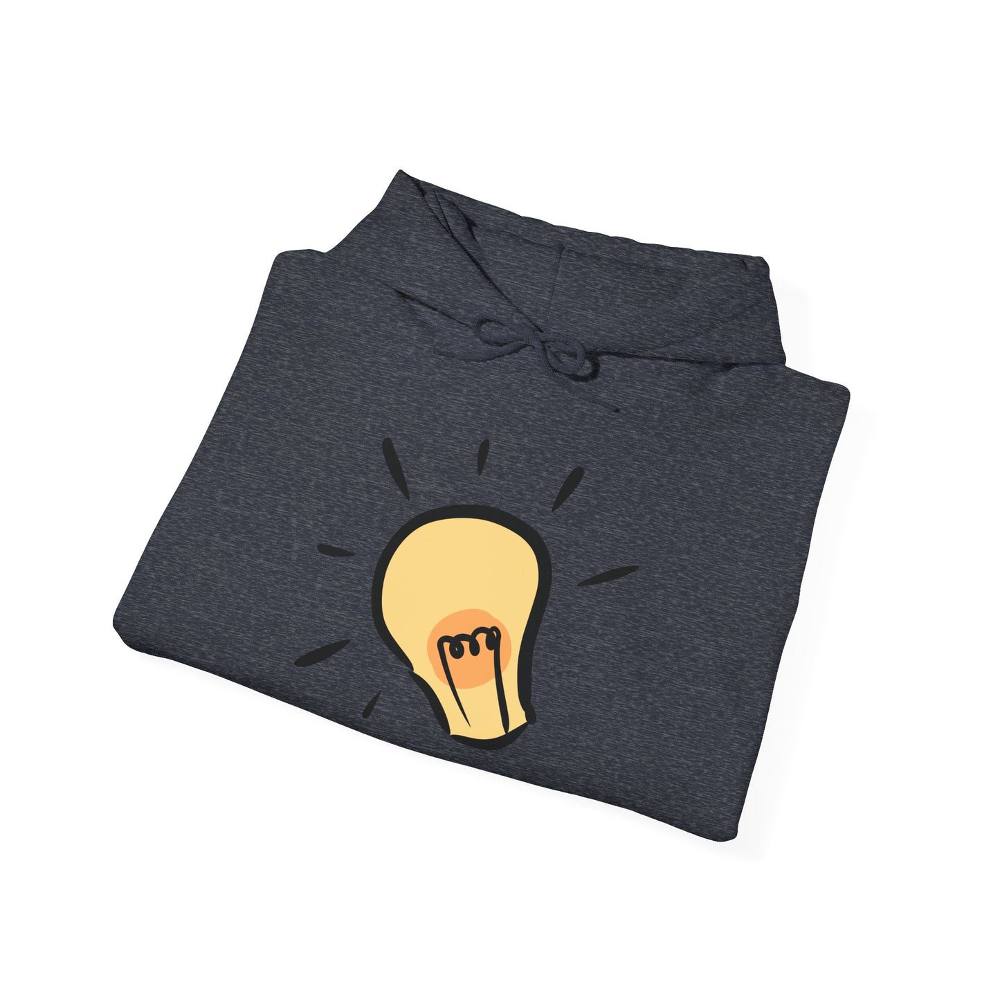 Inspire Idea Bulb Unisex Heavy Blend™ Hooded Sweatshirt