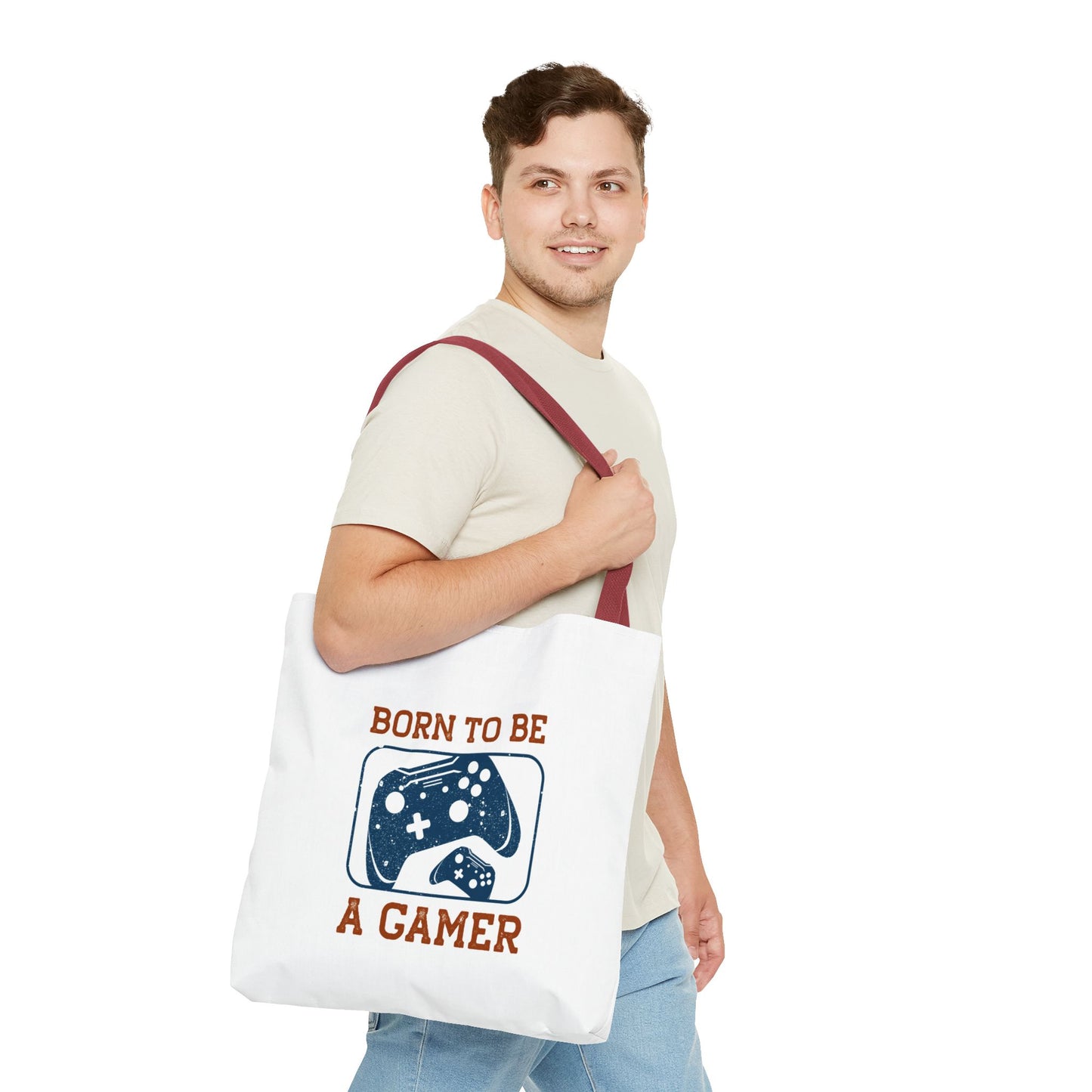 Born To Be A Gamer Tote Bag (AOP)