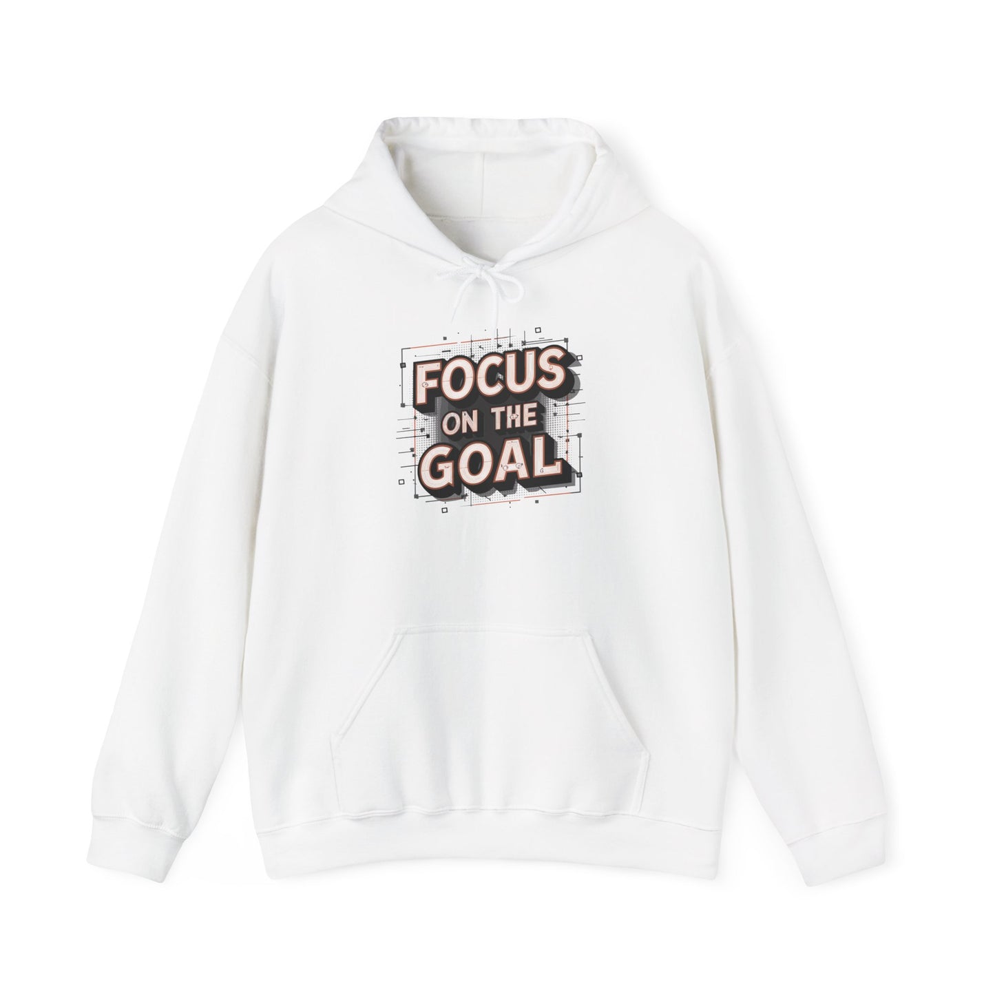 Focus On The Goal Unisex Heavy Blend™ Hooded Sweatshirt