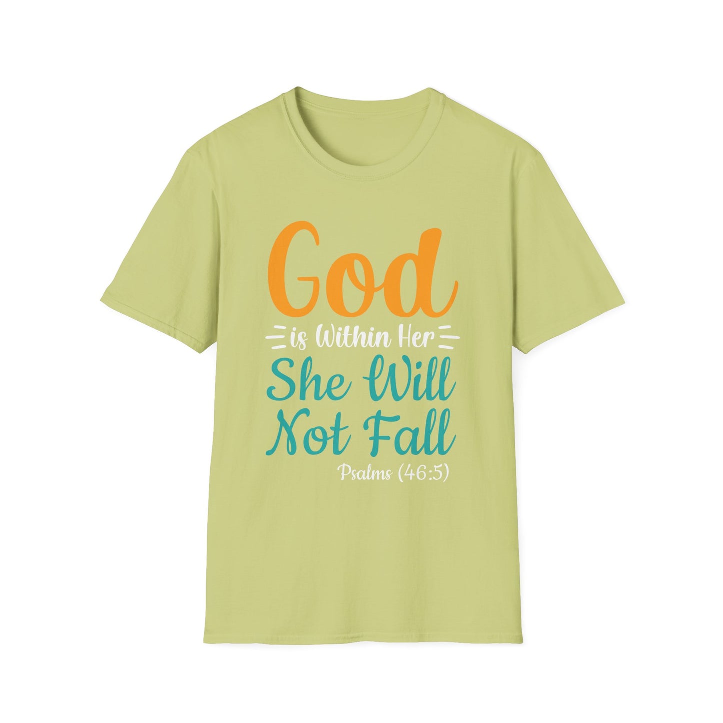 Good Is Within Her She Will Not Fall  Unisex Softstyle T-Shirt
