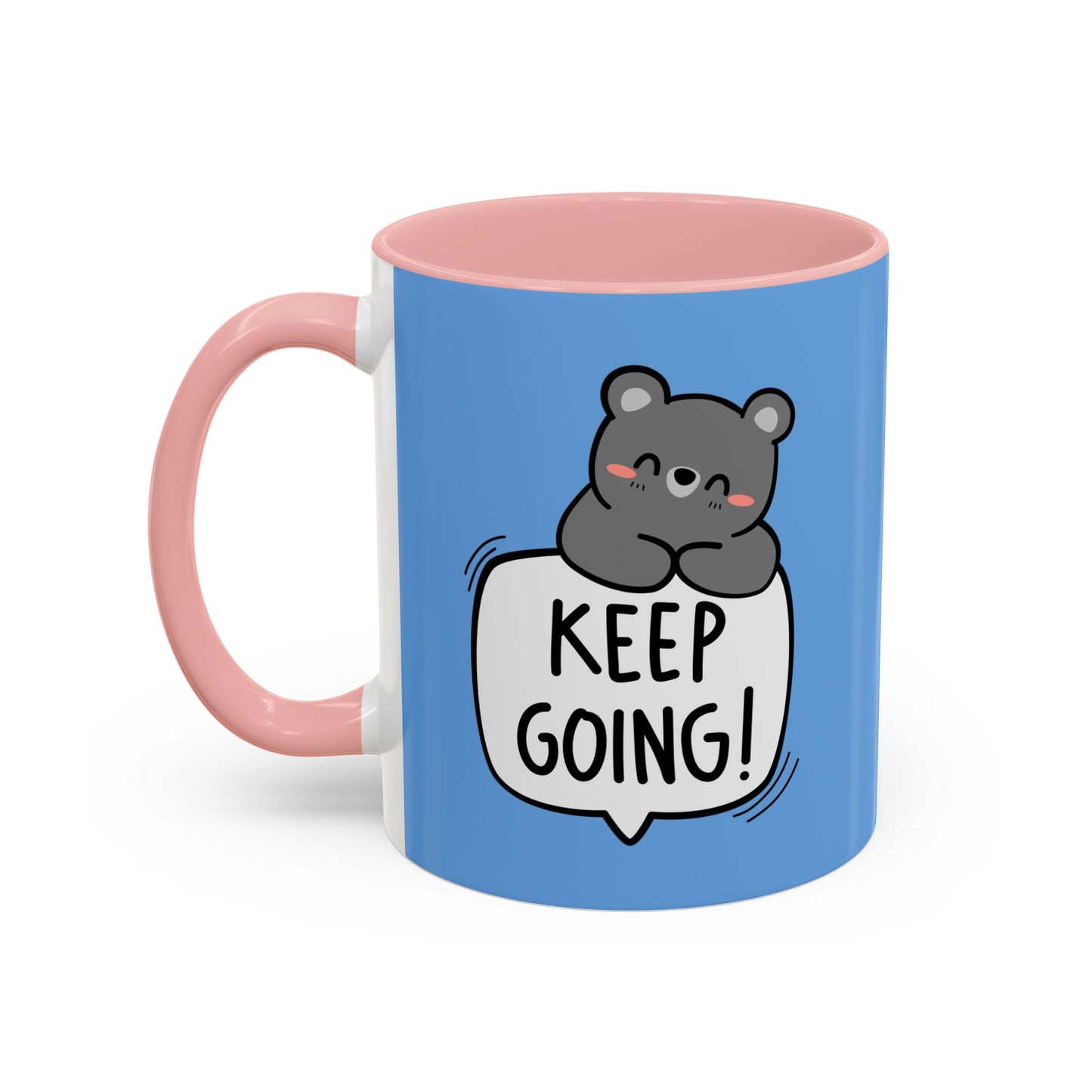 Keep Going Accent Coffee Mug (11, 15oz)