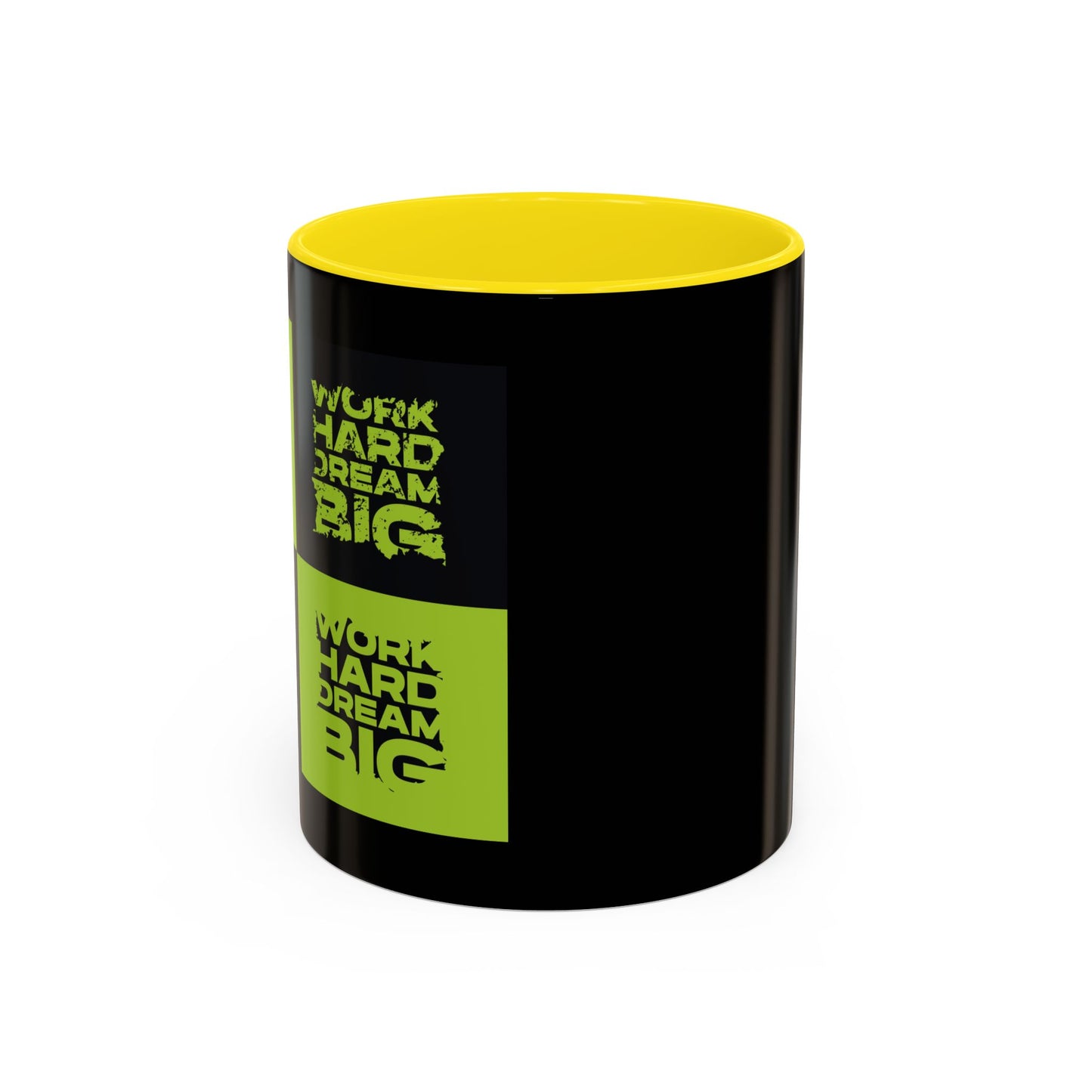 Work Hard Dream Big Accent Coffee Mug (11, 15oz)
