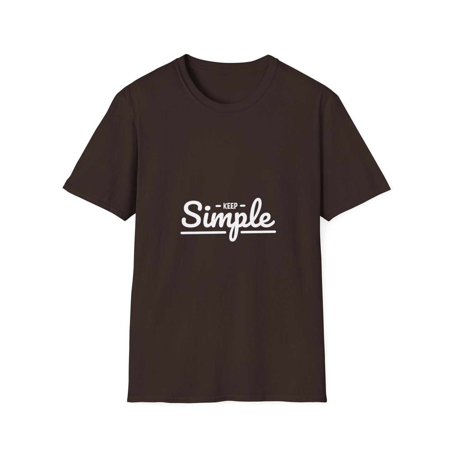 Keep Simple Unisex Softstyle T-Shirt