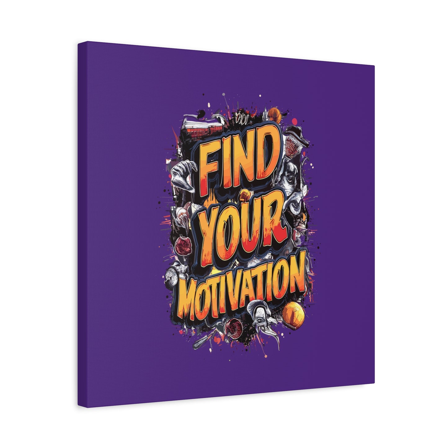 Find Your Motivation Matte Canvas, Stretched, 1.25"