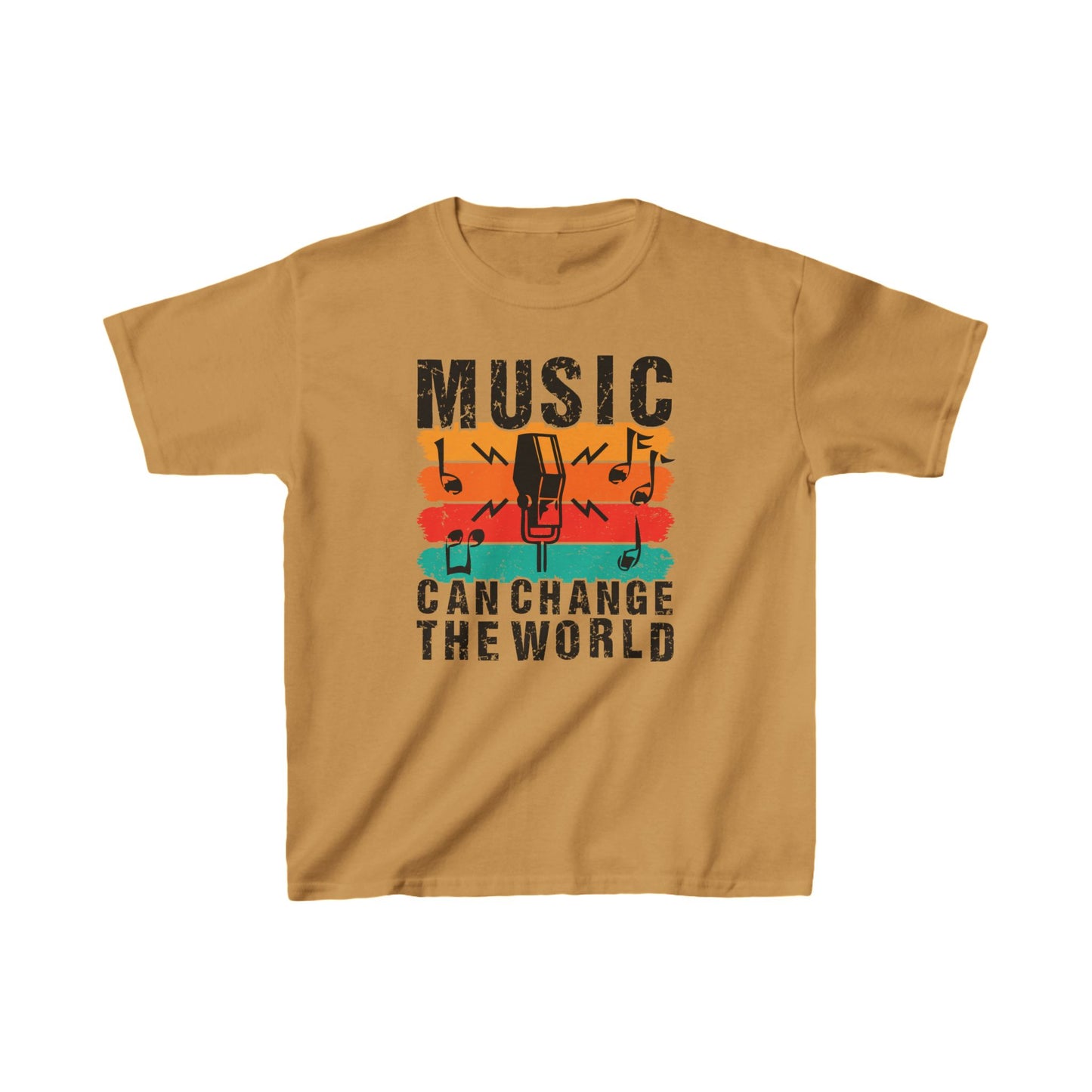 Music Can Change The World Kids Heavy Cotton™ Tee