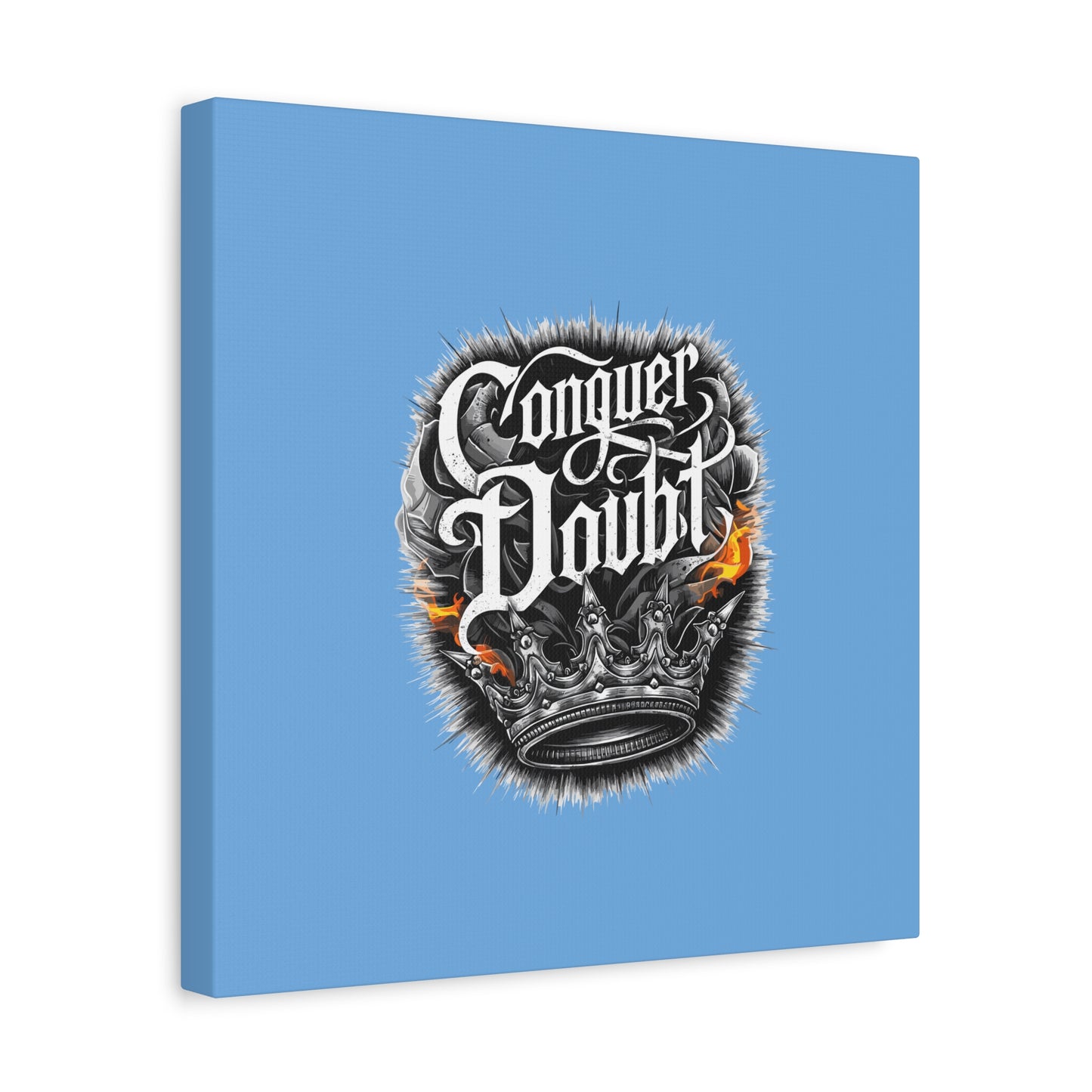 Conquer Doubt Matte Canvas, Stretched, 1.25"