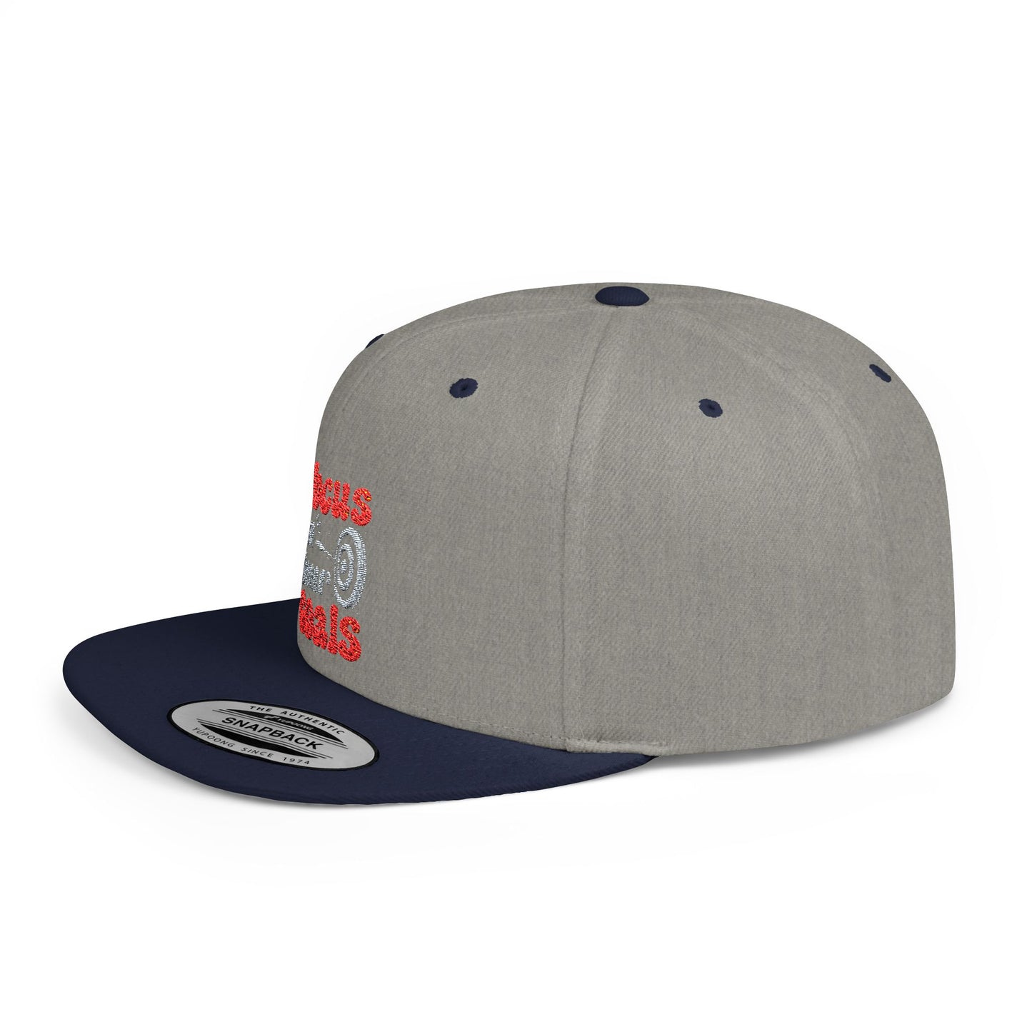 Focus On Your Goals Flat Bill Snapback