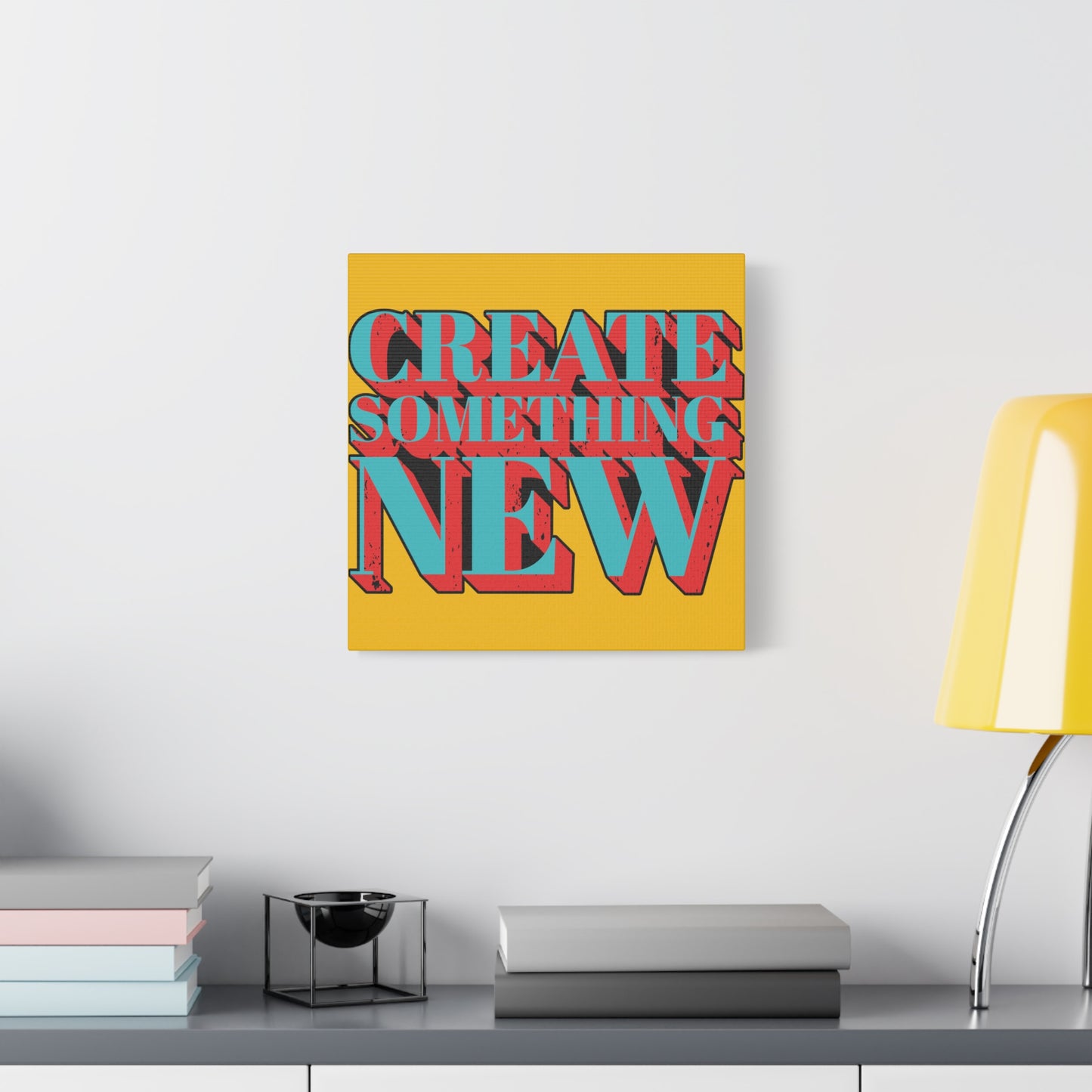 Create Something New Matte Canvas, Stretched, 1.25"