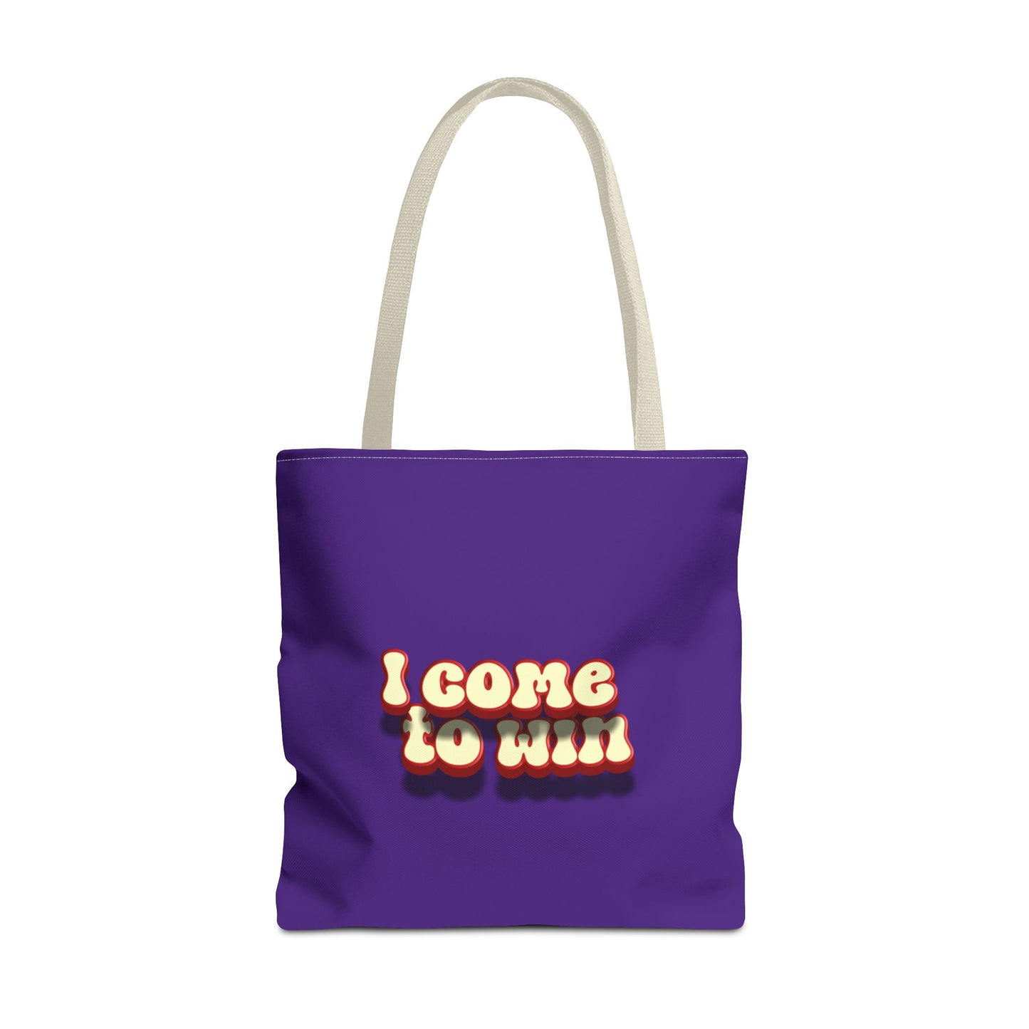 I Come To Win Tote Bag (AOP)