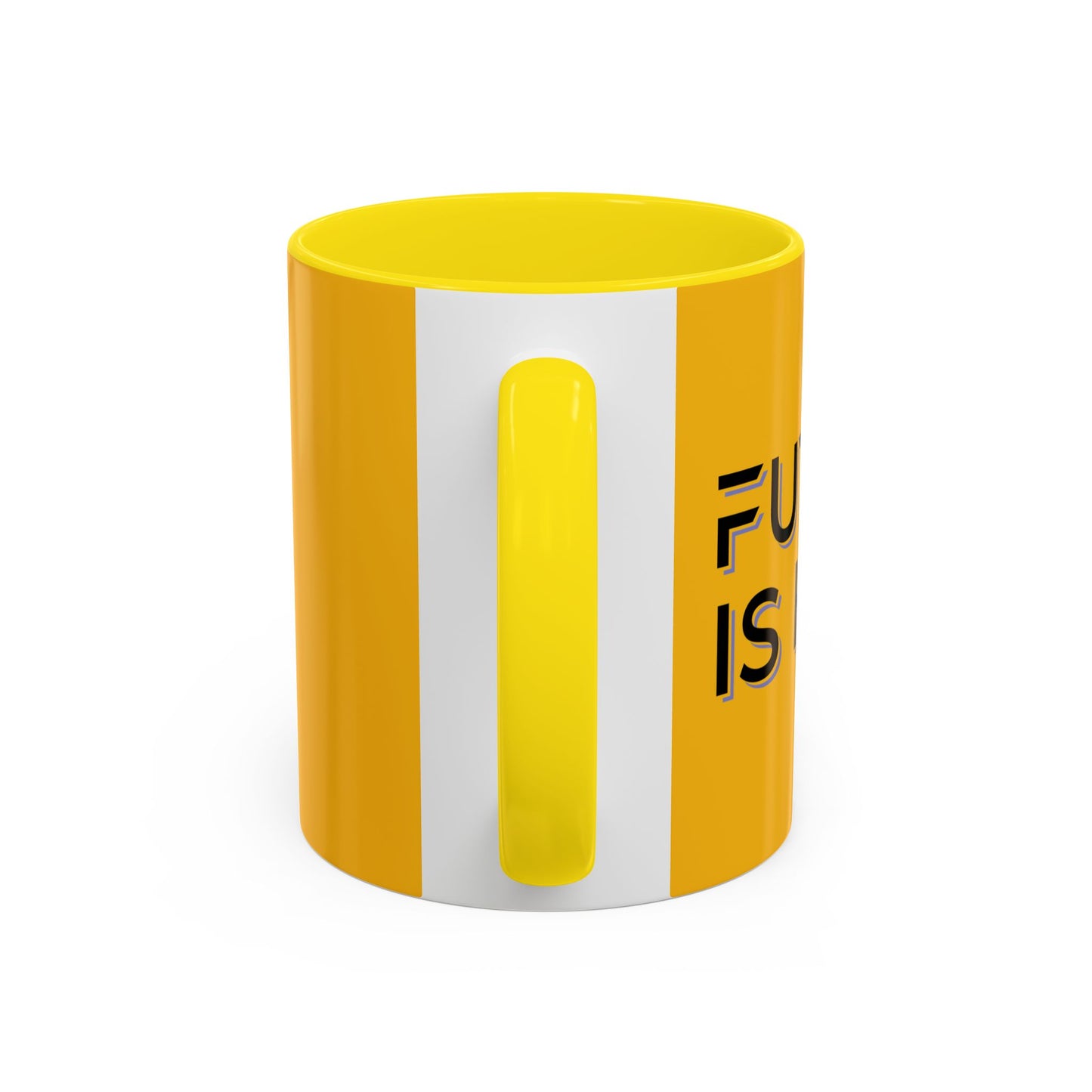 Future Is Here Accent Coffee Mug (11, 15oz)