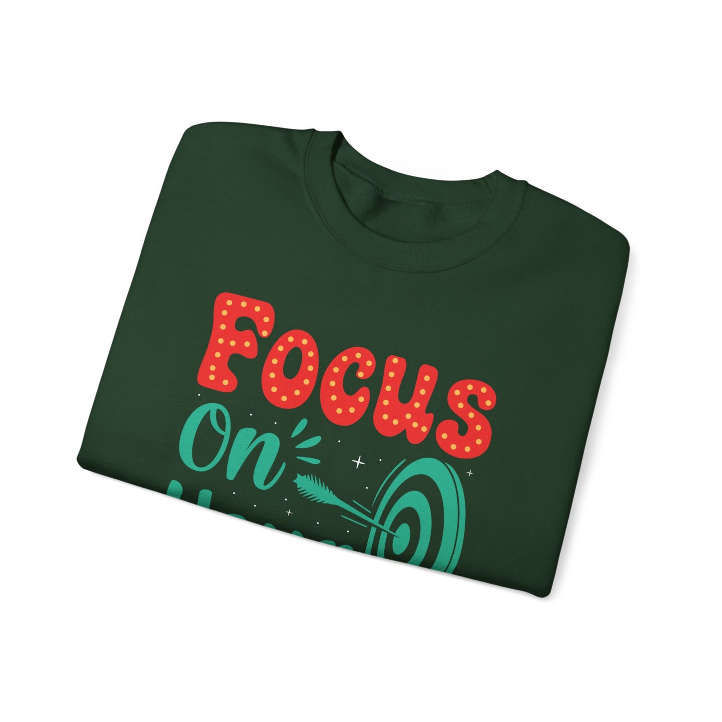 Focus On Your Goals Unisex Heavy Blend™ Crewneck Sweatshirt