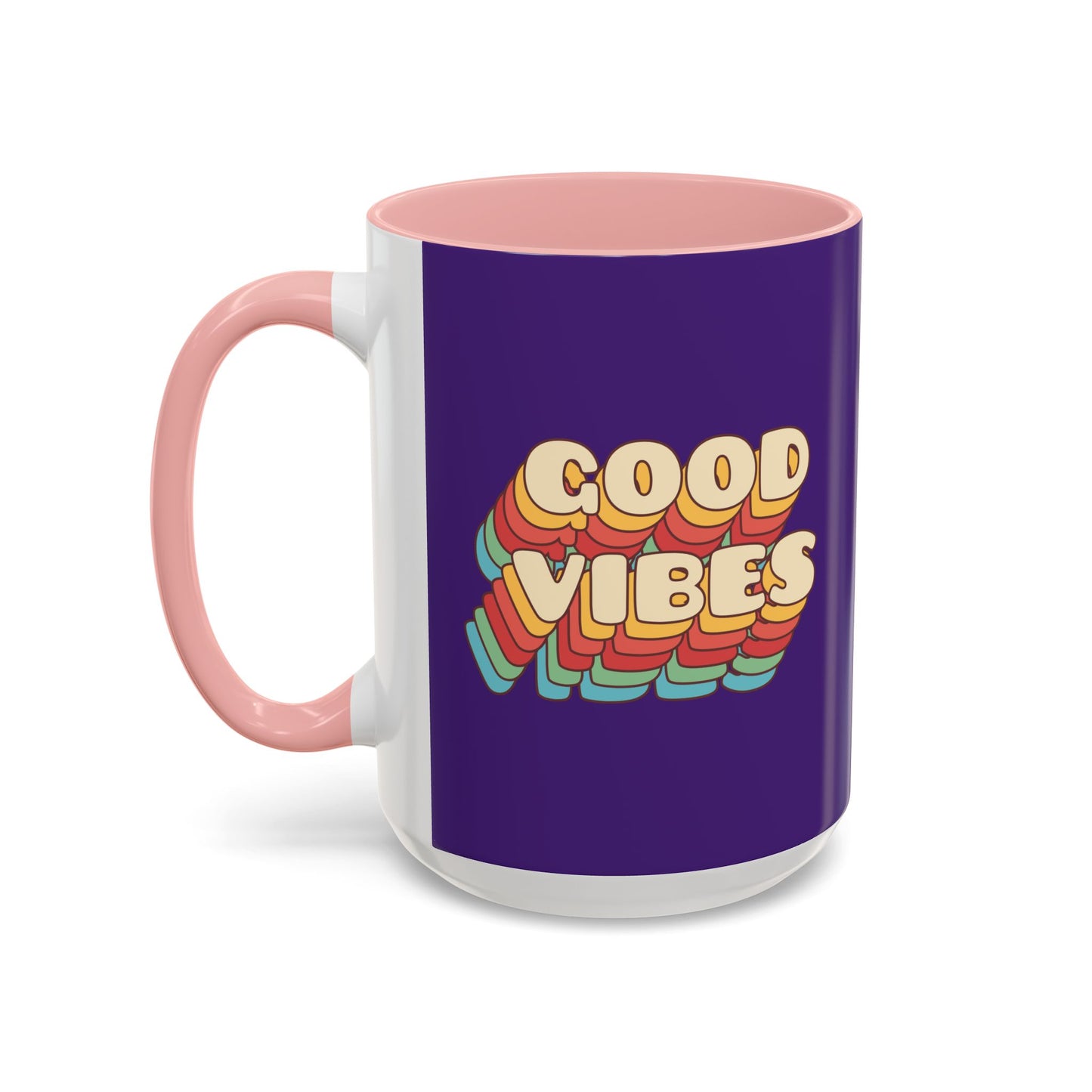 Good Vibes Accent Coffee Mug (11, 15oz)
