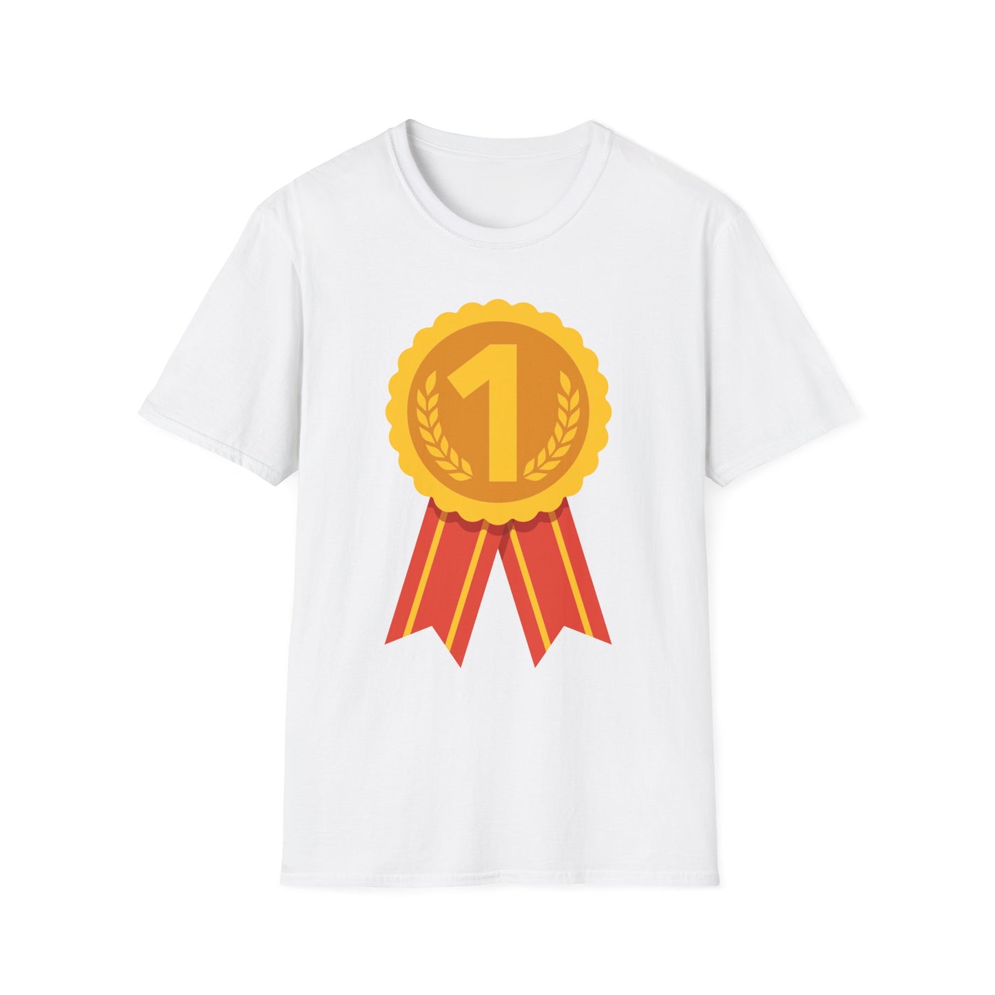 Gold Medal Symbol Unisex Softstyle T-Shirt