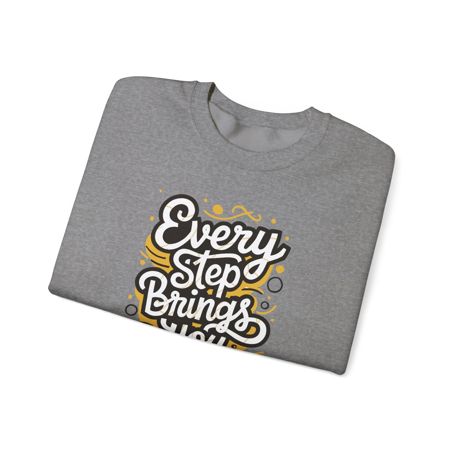 Every Step Brings You Closer Unisex Heavy Blend™ Crewneck Sweatshirt