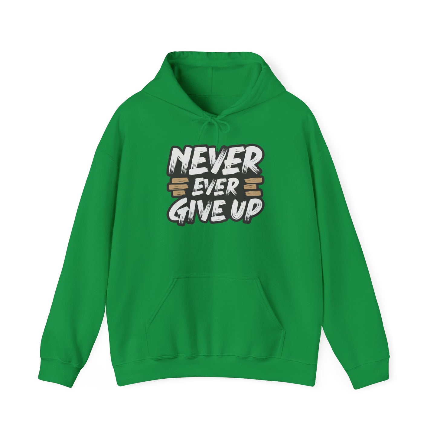 Never Give Up Unisex Heavy Blend™ Hooded Sweatshirt