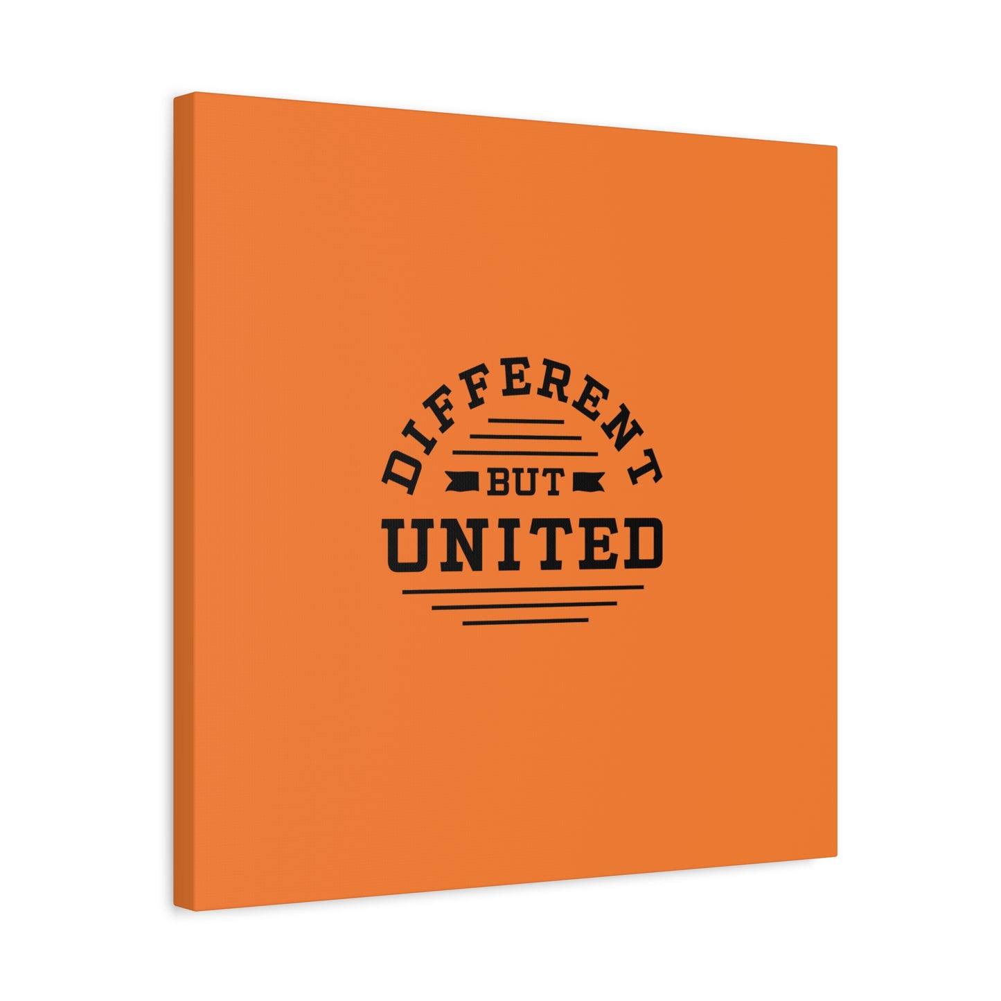 Different But United Matte Canvas, Stretched, 1.25"