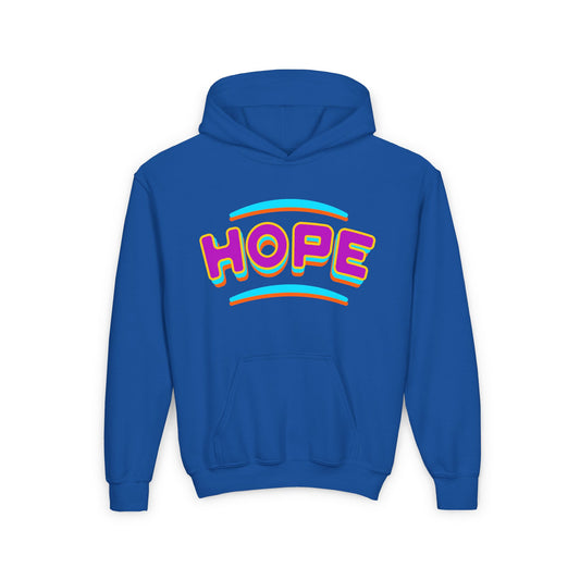Hope Youth Heavy Blend Hooded Sweatshirt