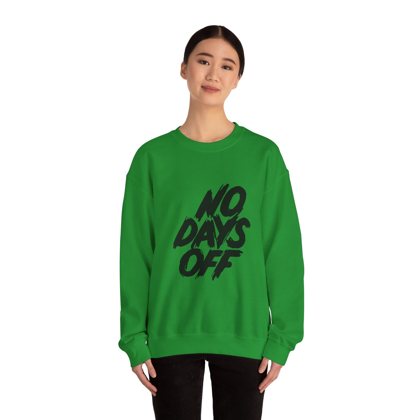 No Days Off Unisex Heavy Blend™ Crewneck Sweatshirt