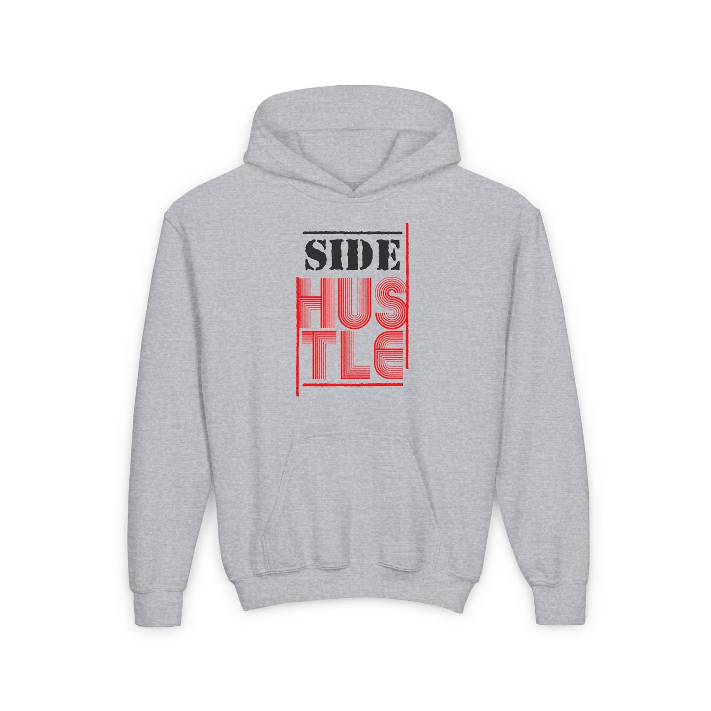Side Hustle Youth Heavy Blend Hooded Sweatshirt