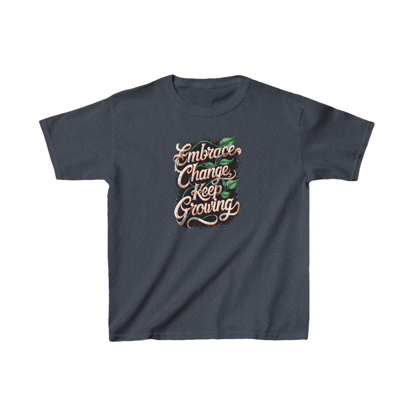 Embrace Change Keep Growing  Kids Heavy Cotton™ Tee