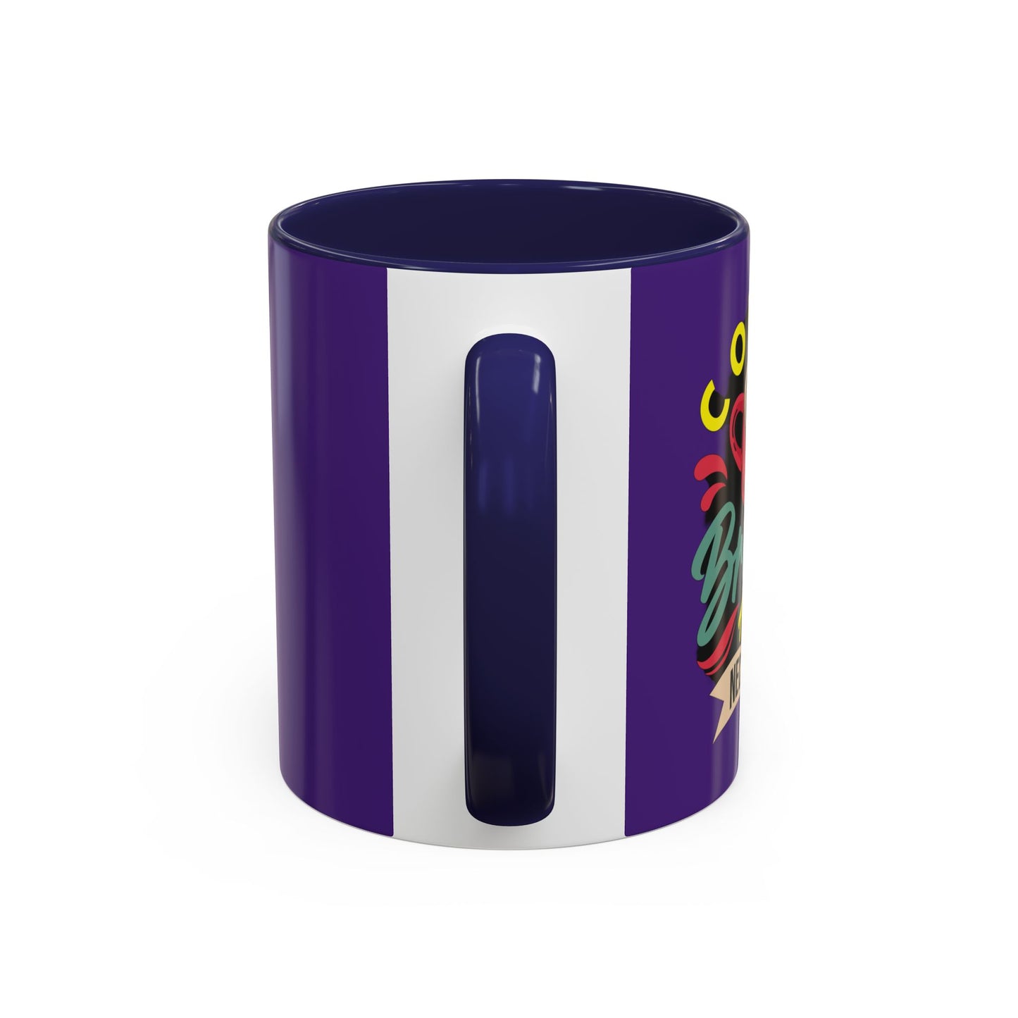 Coffee Breaks Are Necessary Accent Coffee Mug (11, 15oz)