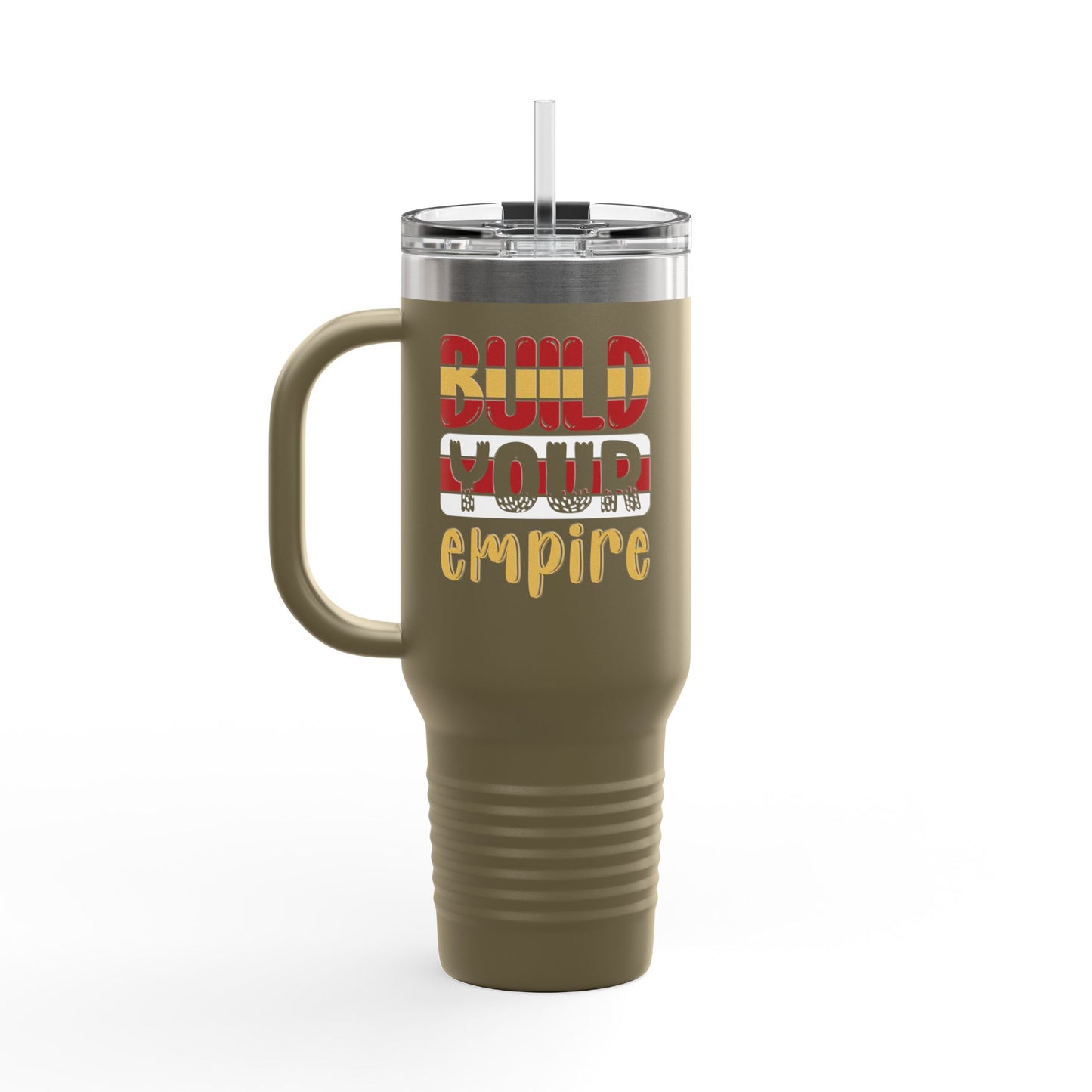 Build Your Empire Insulated Travel Mug, 40oz
