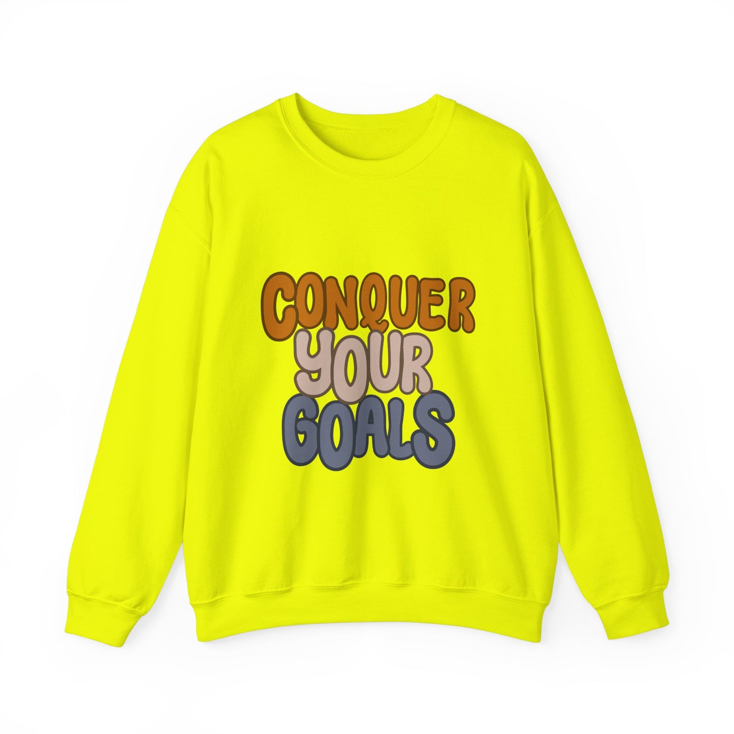 Conquer Your Goals Unisex Heavy Blend™ Crewneck Sweatshirt