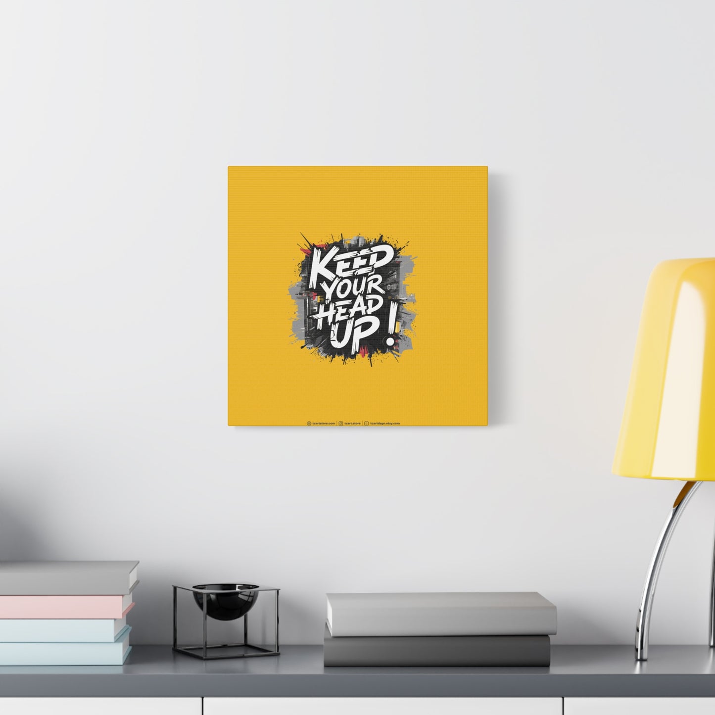 Keep Your Head Up ! Matte Canvas, Stretched, 1.25"