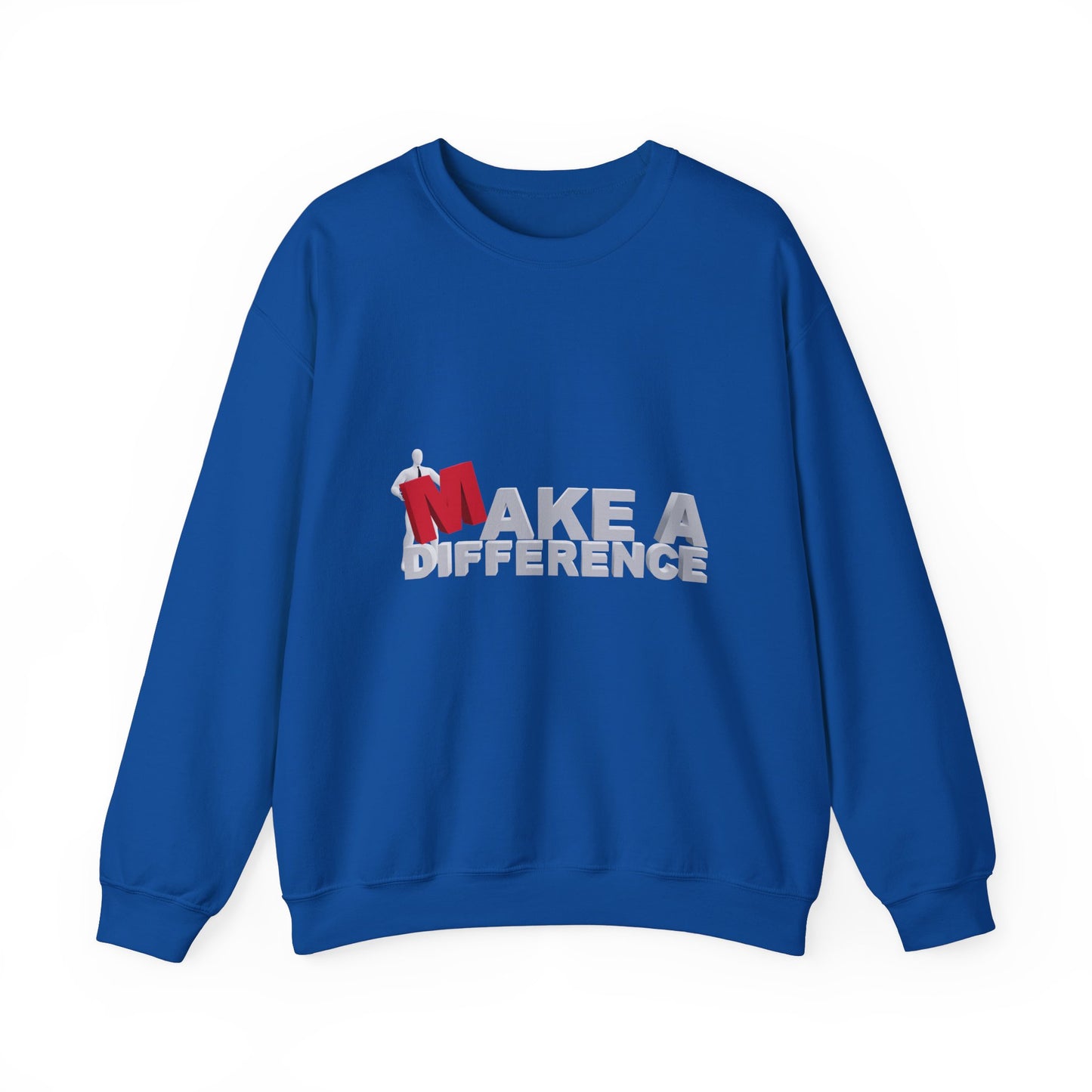 Make A Difference Unisex Heavy Blend™ Crewneck Sweatshirt