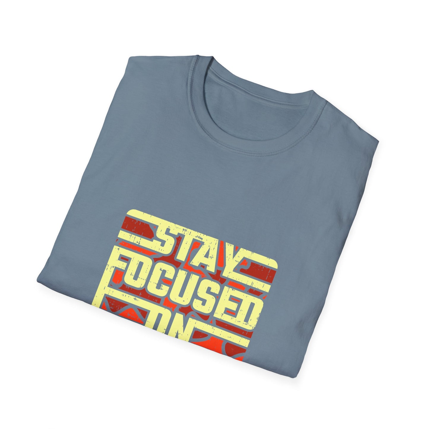 Stay Focused On Growth Unisex Softstyle T-Shirt