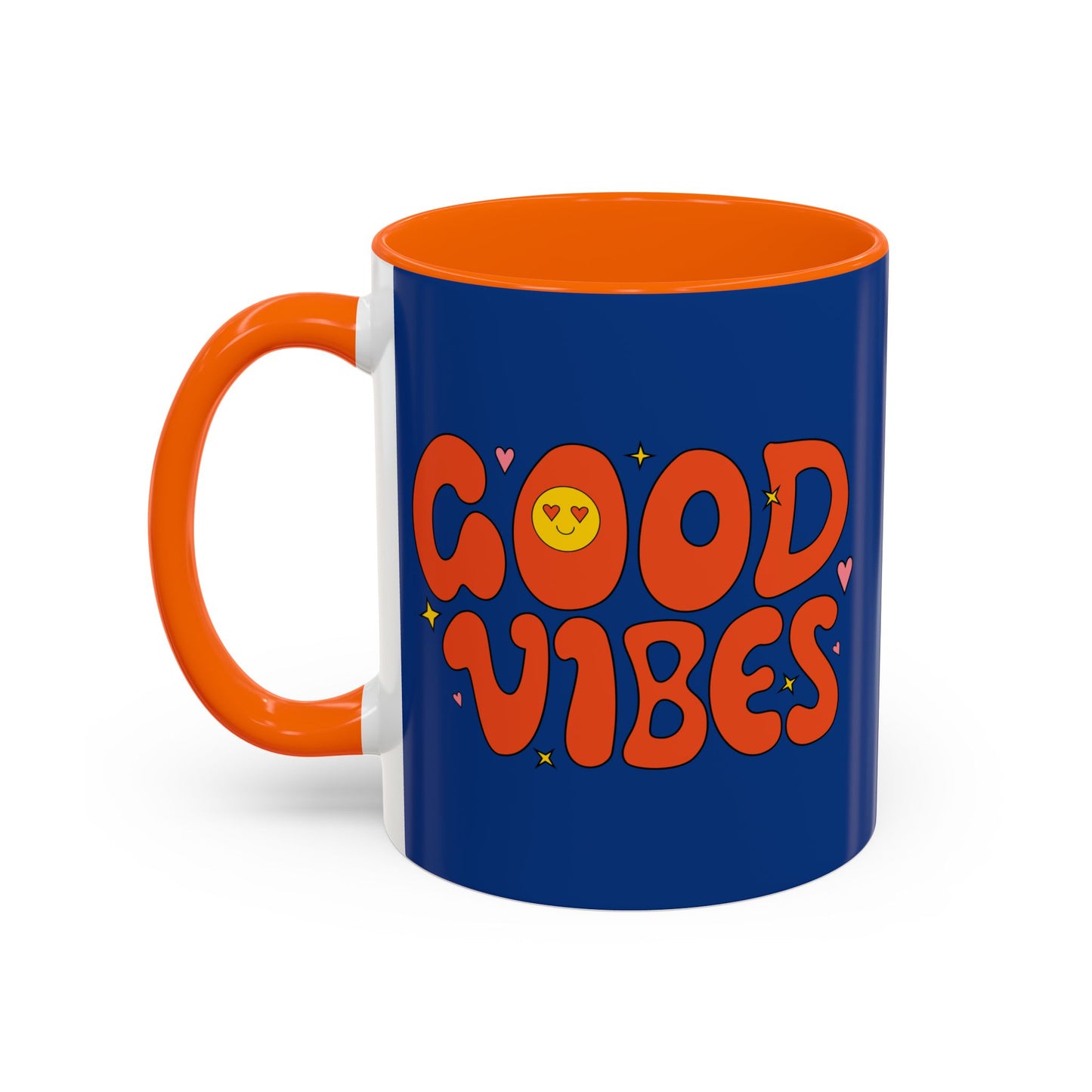 Good Vibes Accent Coffee Mug (11, 15oz)