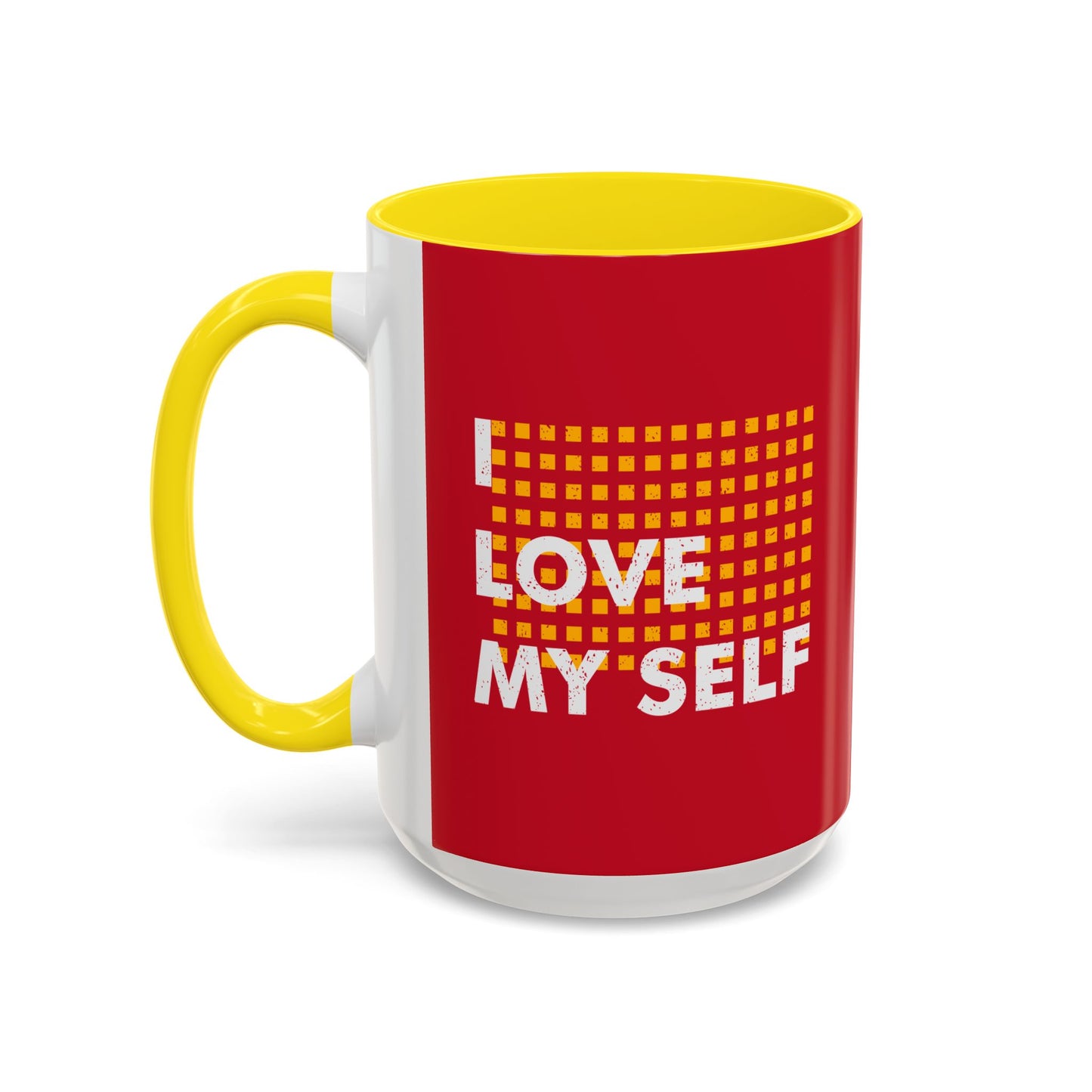 I Love Myself Accent Coffee Mug (11, 15oz)