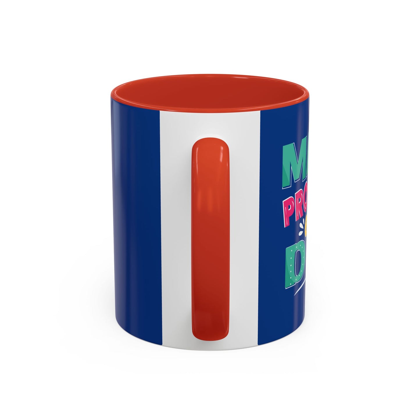 Make Progress Every Day  Accent Coffee Mug (11, 15oz)