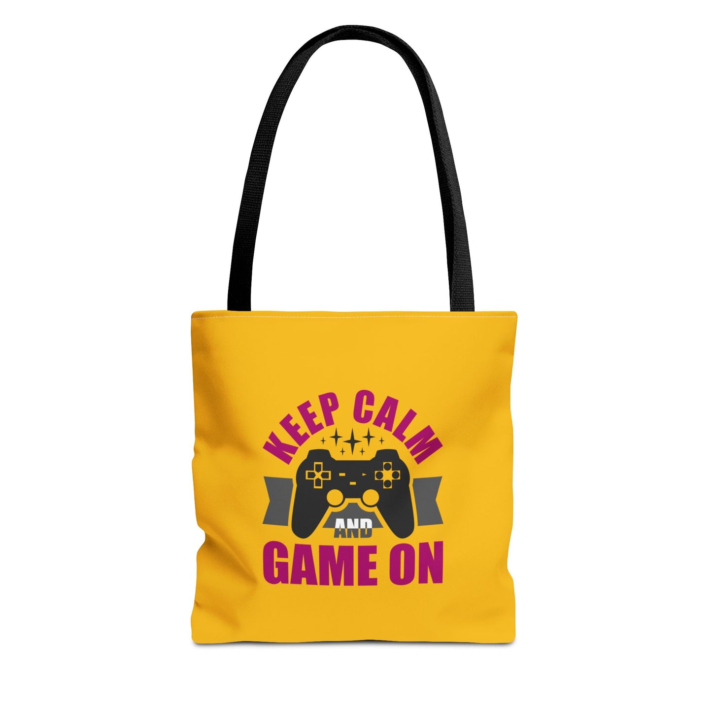Keep Calm And Game On Tote Bag (AOP)