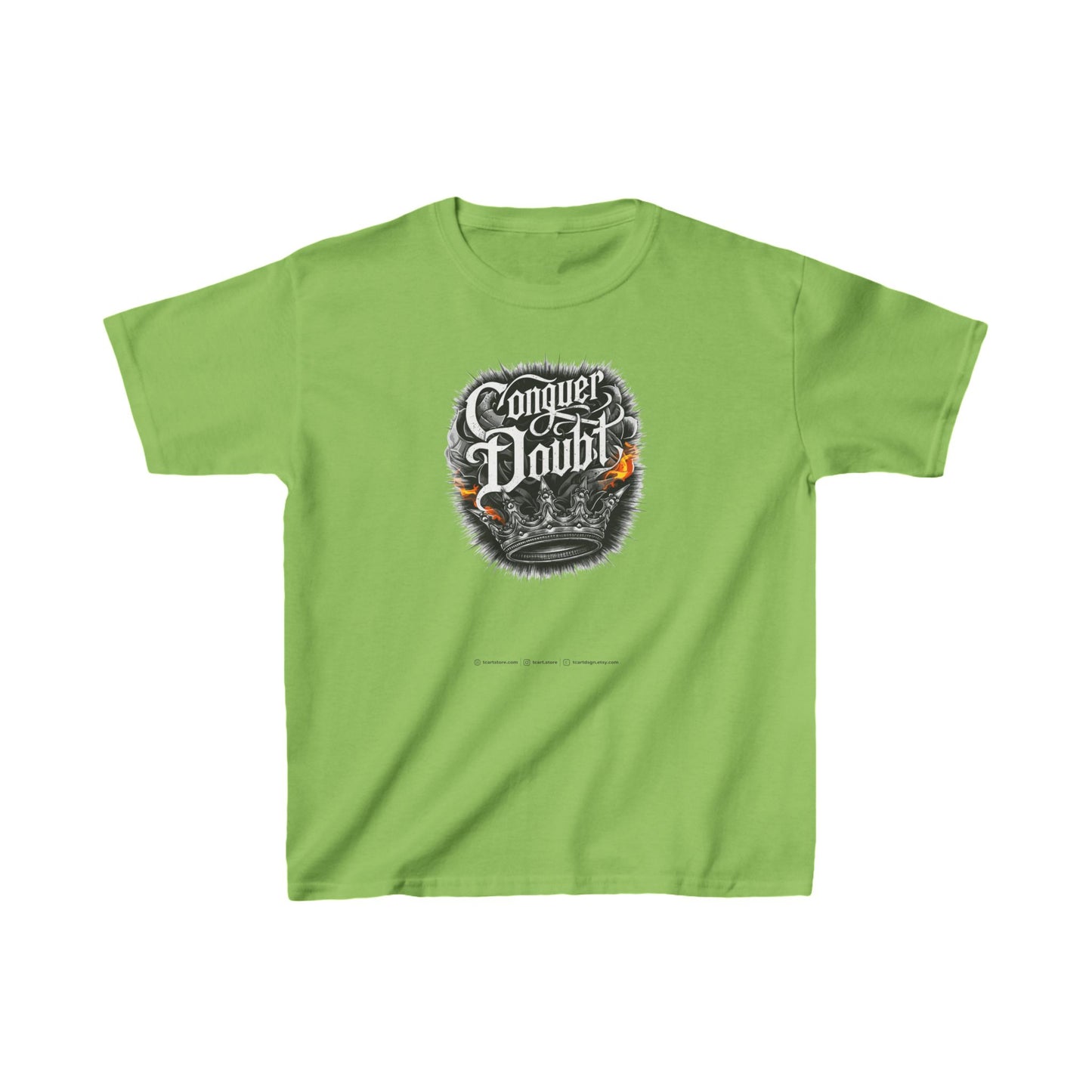 Conquer Doubt Kids Heavy Cotton™ Tee