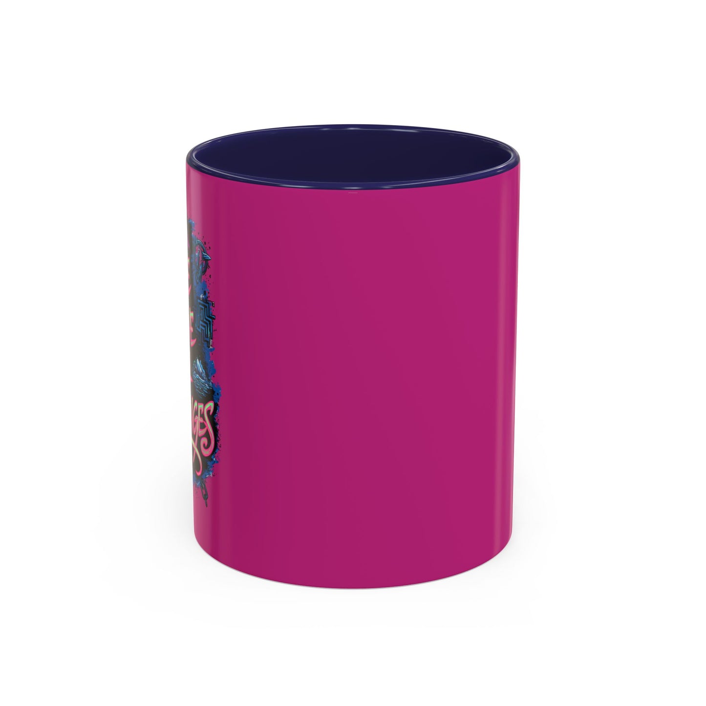 Rise Above All Challenges Accent Coffee Mug (11, 15oz)