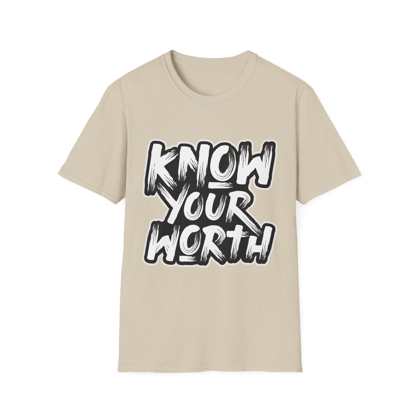 Know Your Worth Unisex Softstyle T-Shirt