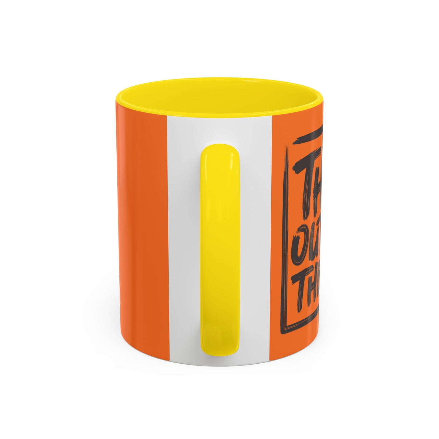 Think Outsidethe Box Accent Coffee Mug (11, 15oz)