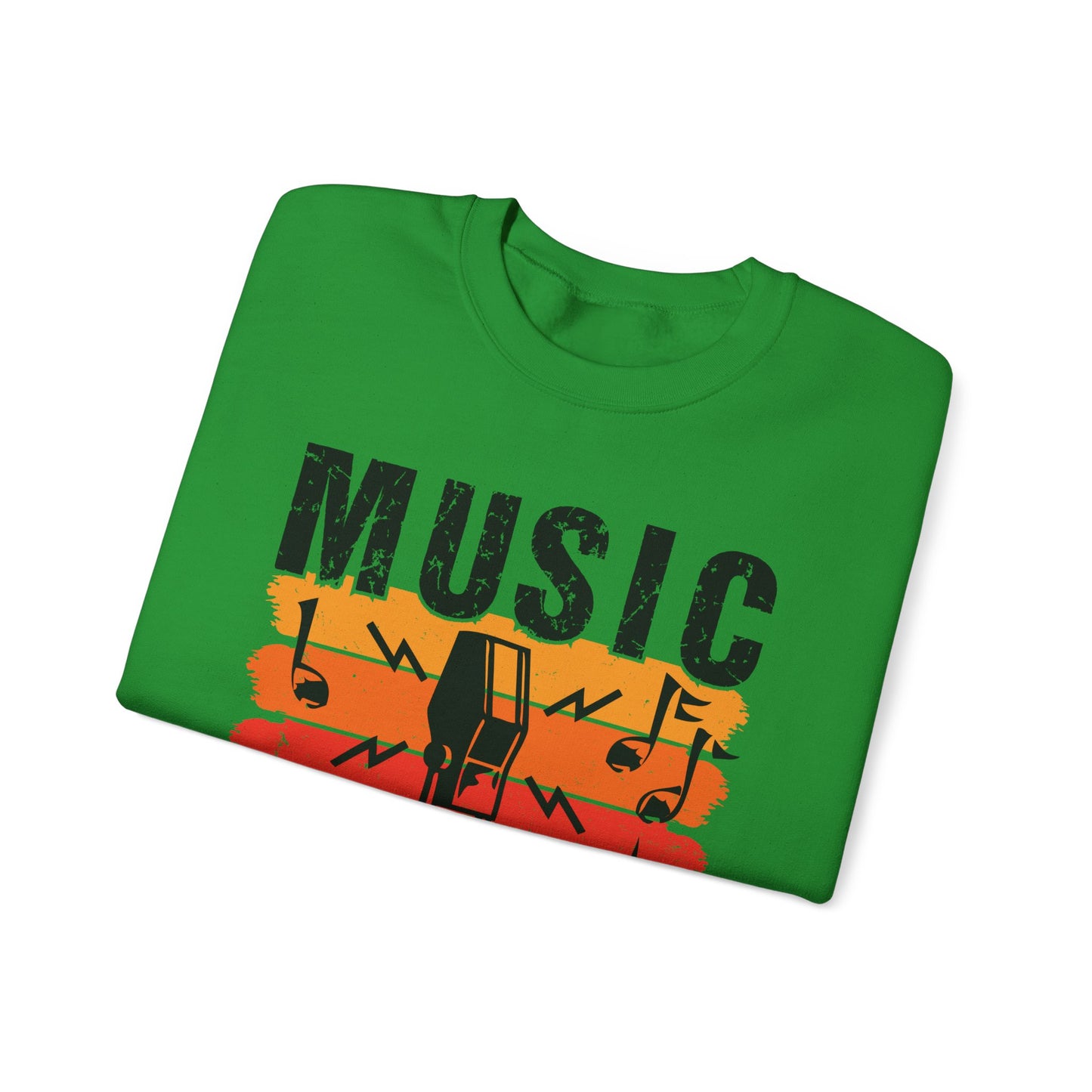 Music Can Change The World Unisex Heavy Blend™ Crewneck Sweatshirt