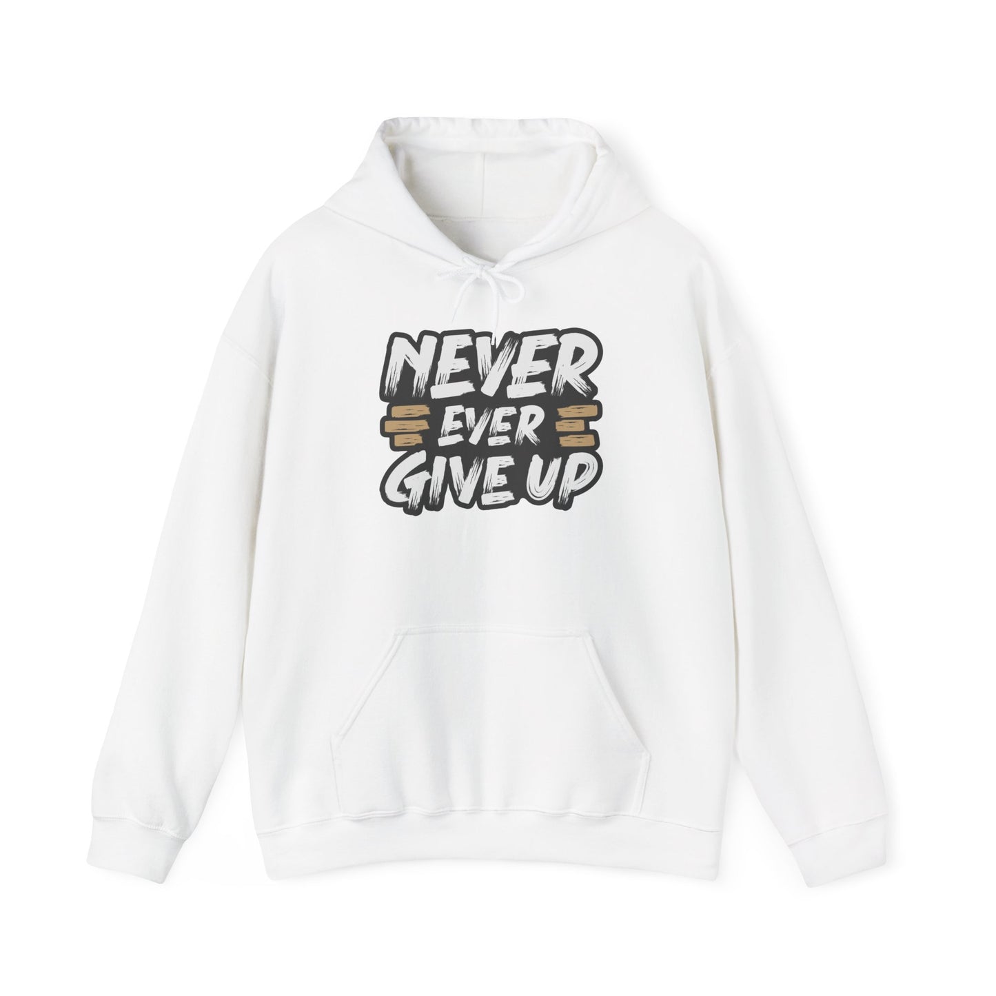 Never Give Up Unisex Heavy Blend™ Hooded Sweatshirt