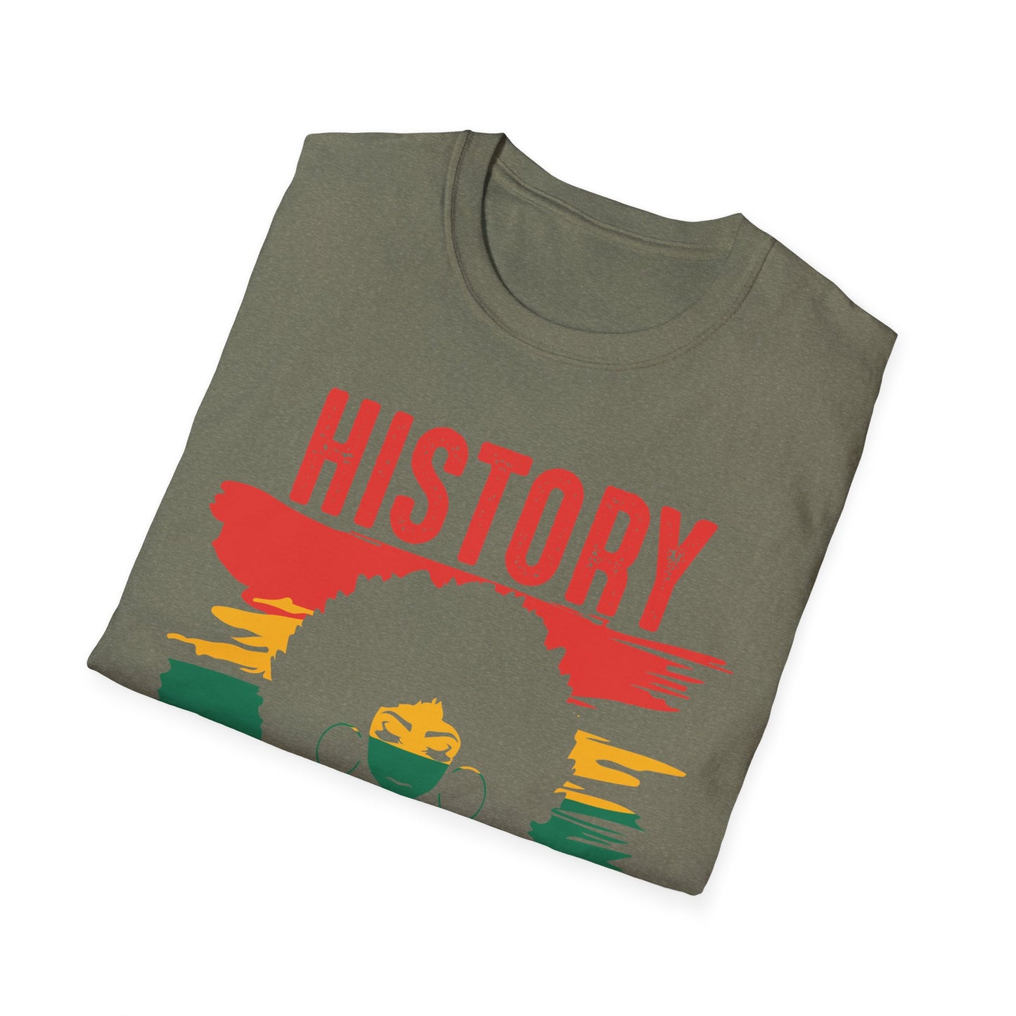 History Black Women Unisex Softstyle T-Shirt