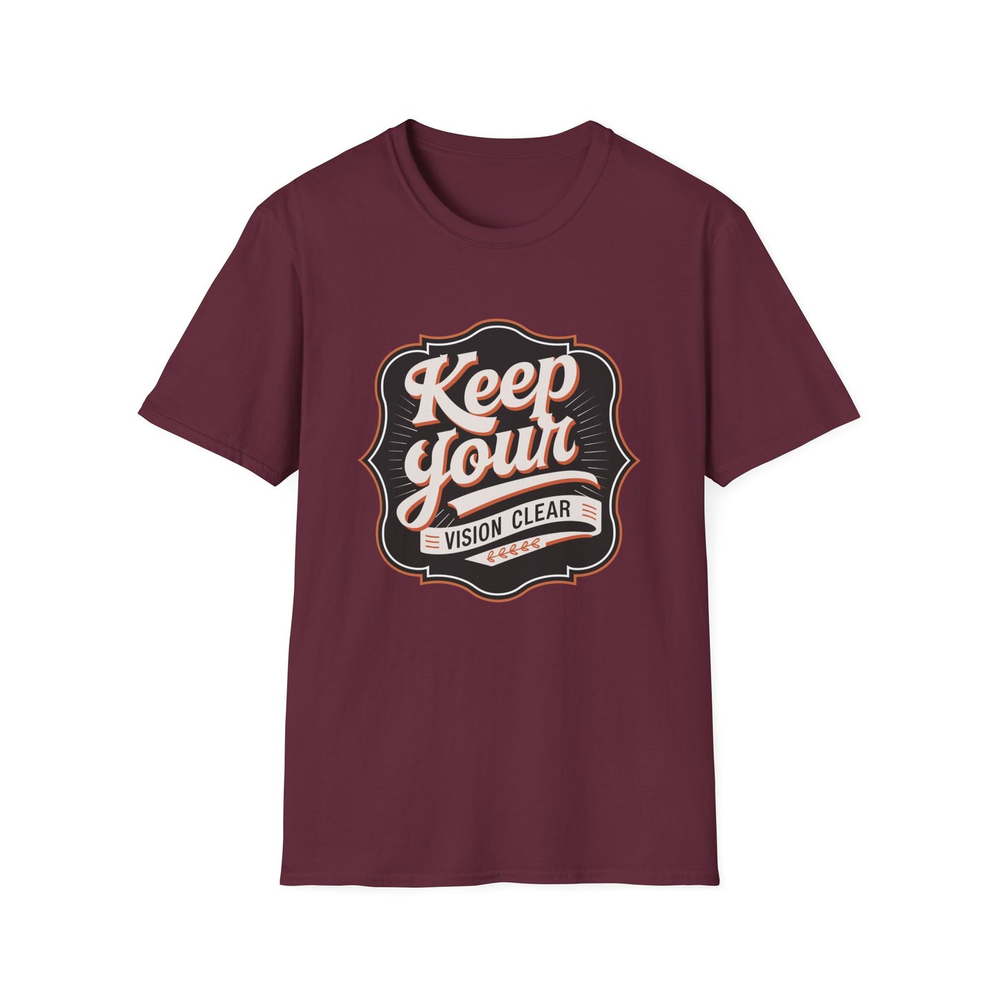 Keep Your Vision Clear Unisex Softstyle T-Shirt