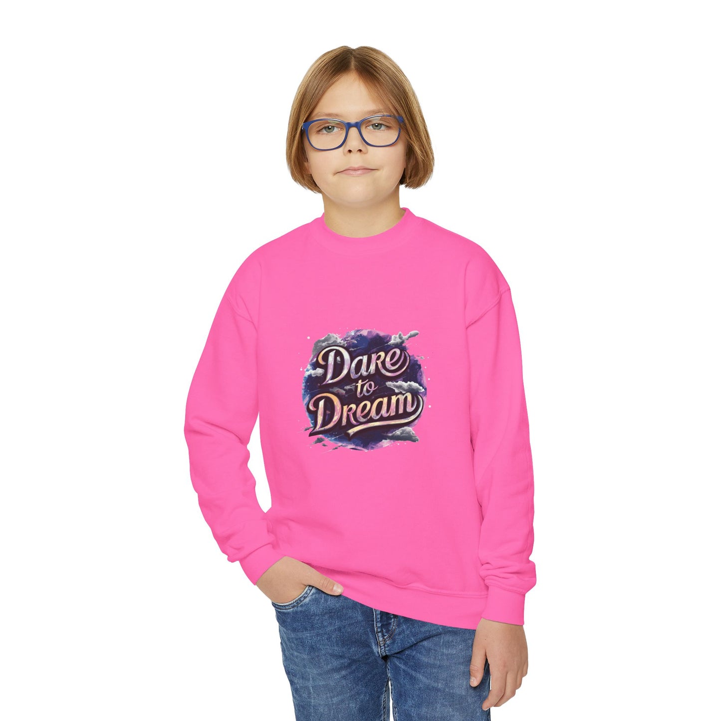 Dare To Dream Youth Crewneck Sweatshirt