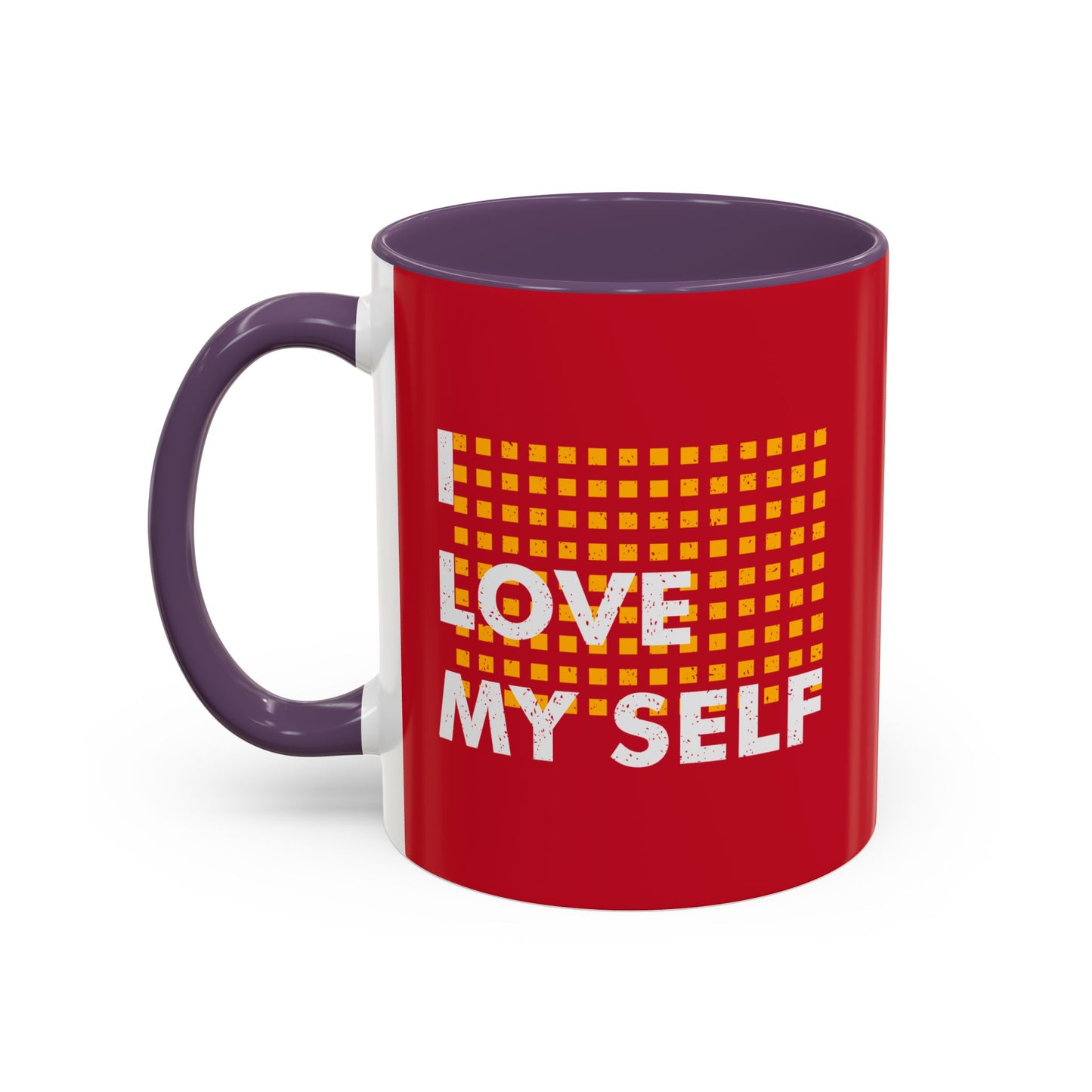I Love Myself Accent Coffee Mug (11, 15oz)